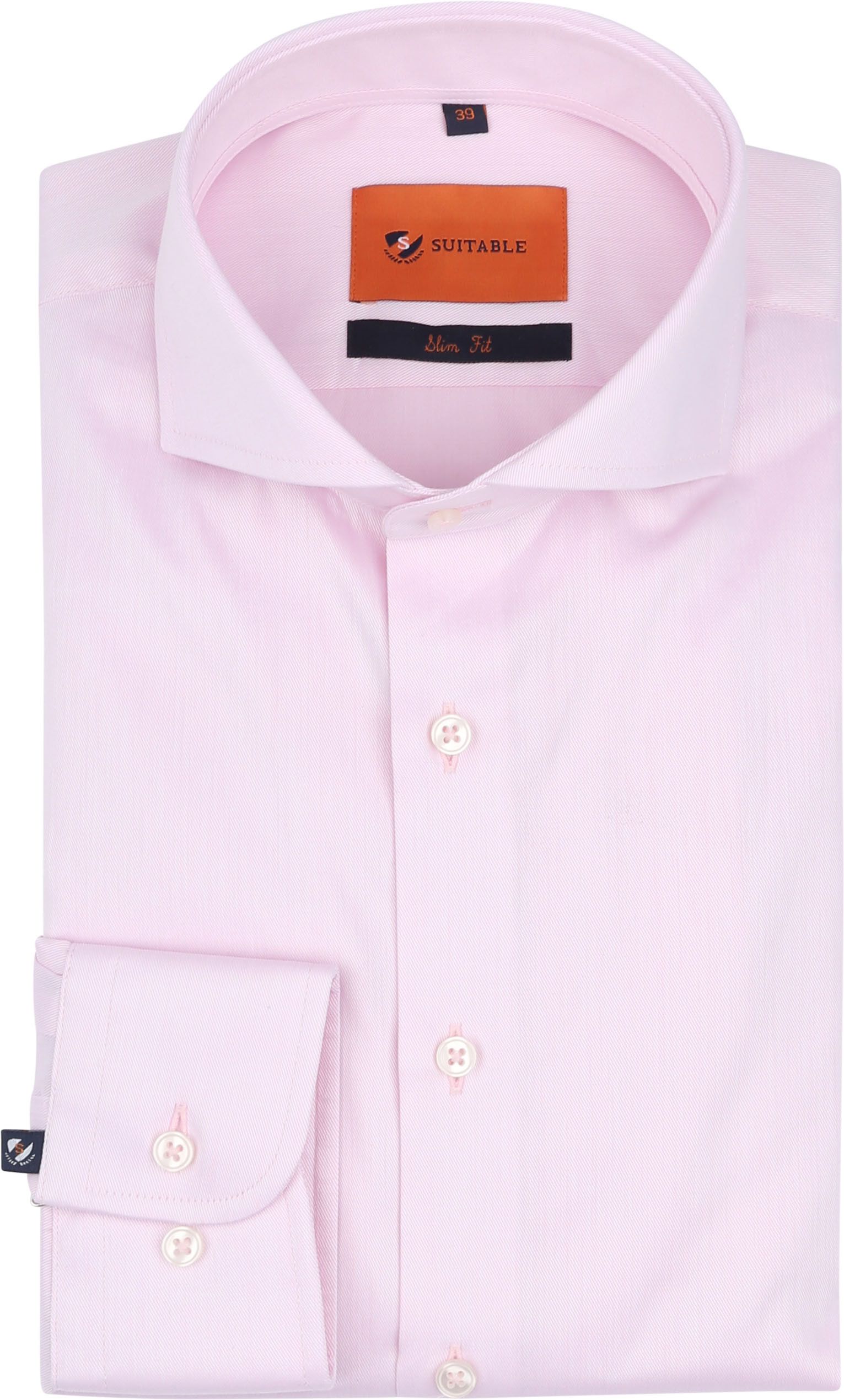 Suitable Shirt Twill Stretch Pink 273-1 order online | Suitable