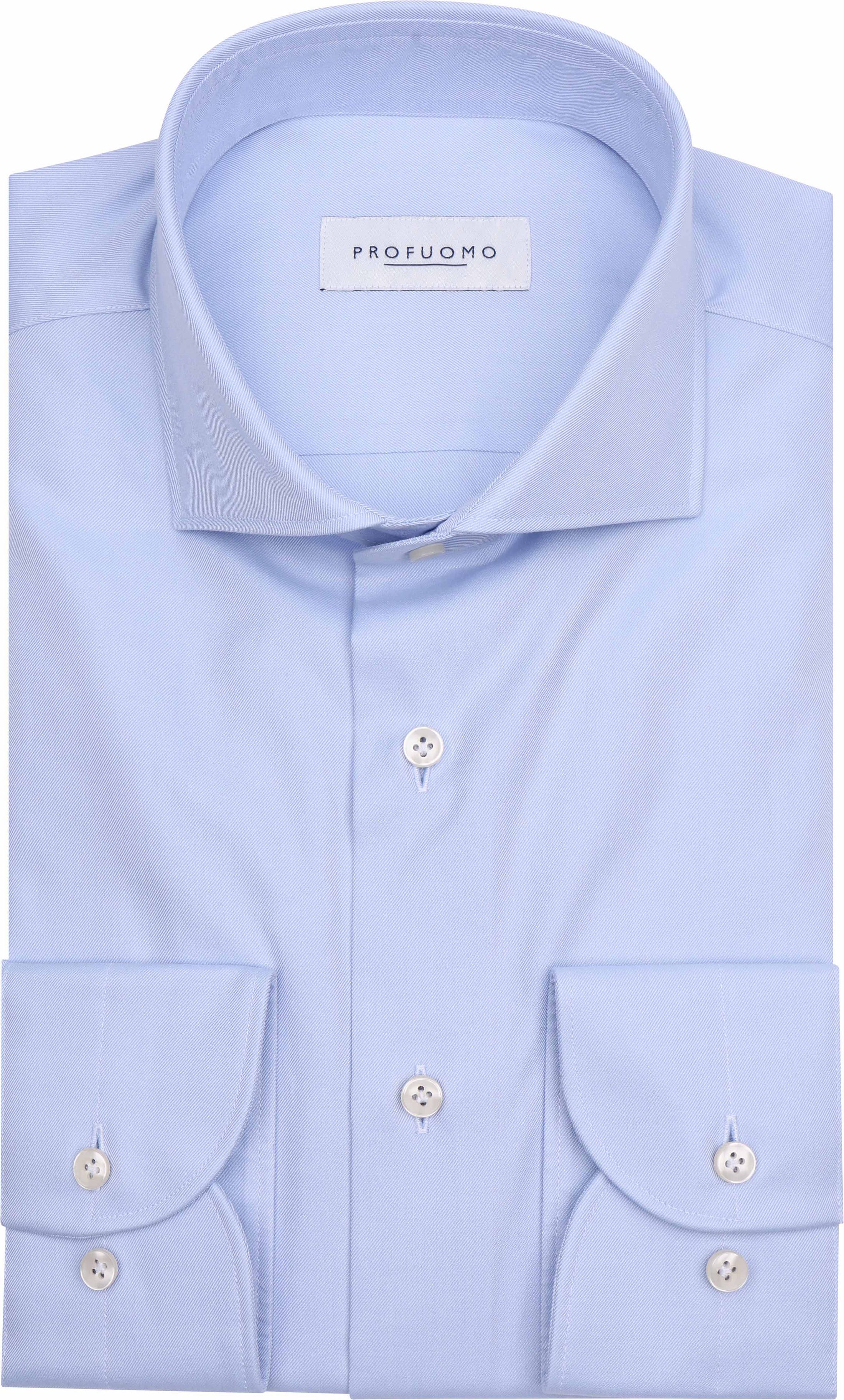Profuomo Twill Overhemd Supima Cotton Lichtblauw PP2H00001B-M kopen | Suitable
