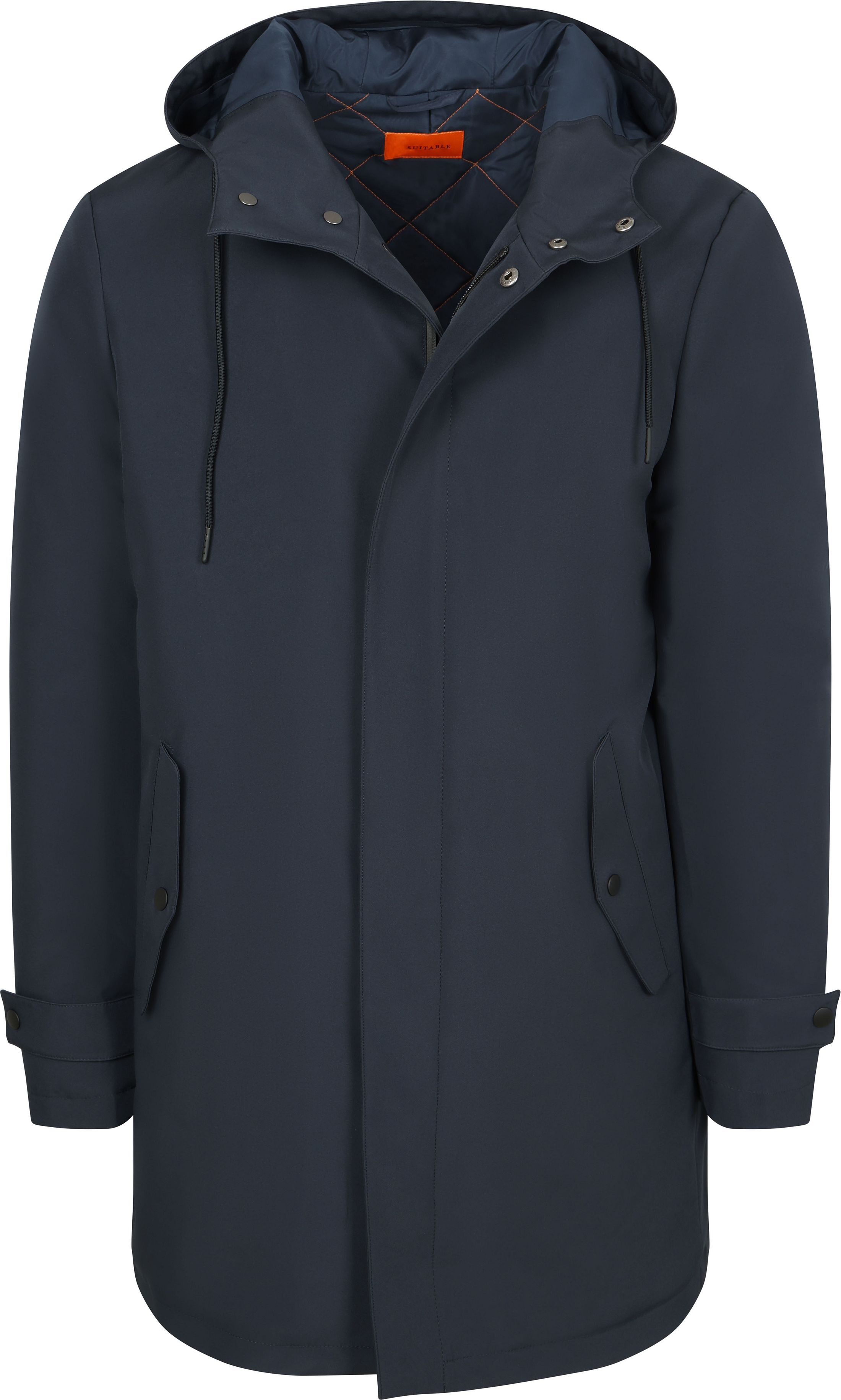 Giacca con cappuccio Suitable Tech Navy