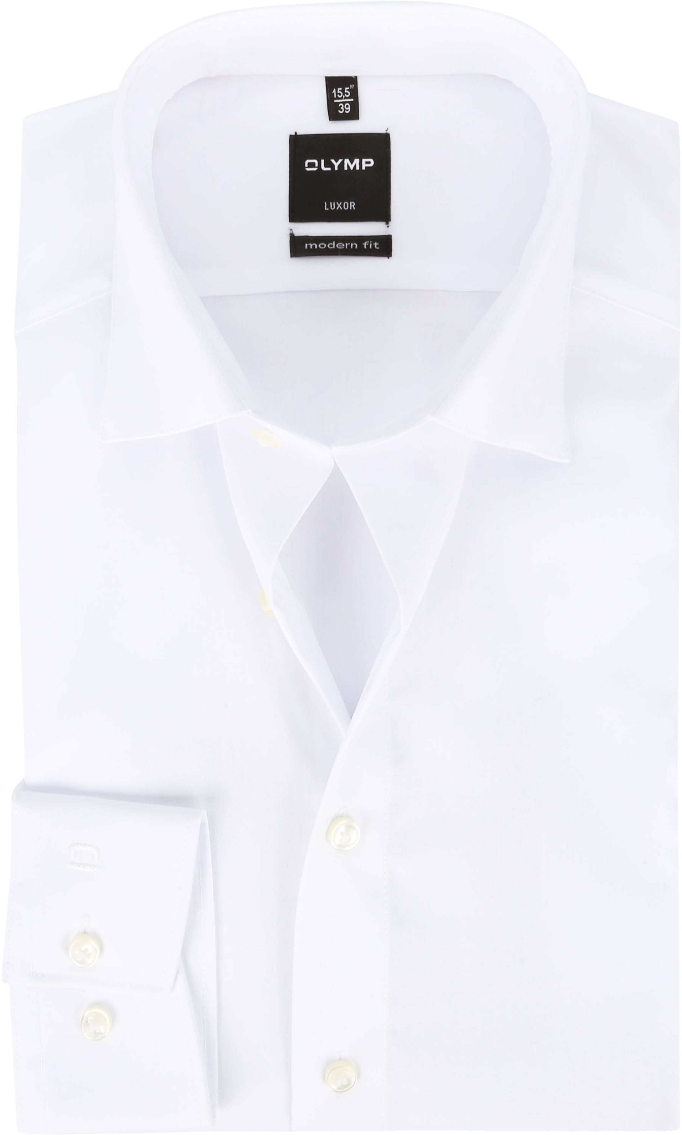 OLYMP Chemise Luxor Blanc Solid commander en ligne | 635064-00 | Suitable Luxembourg
