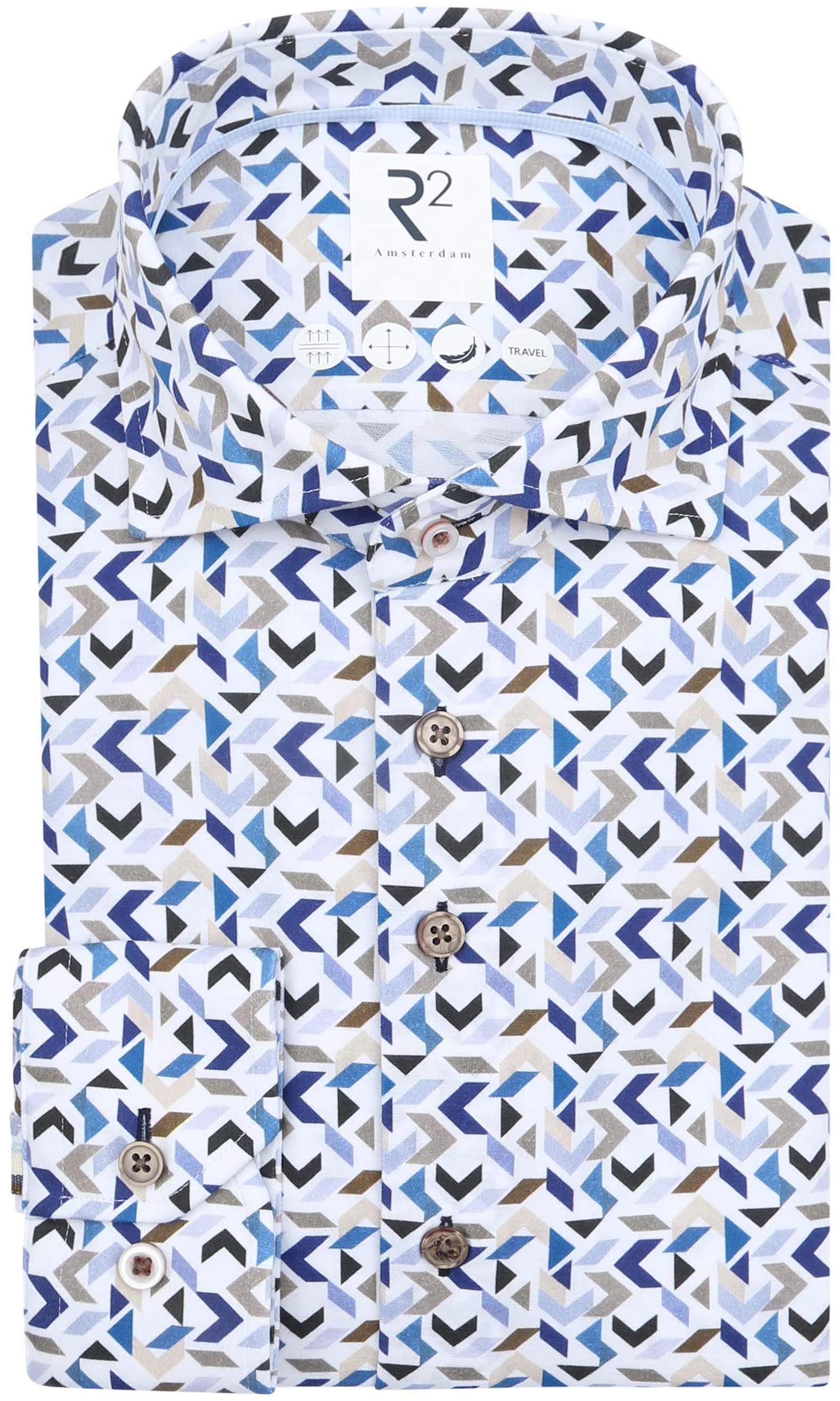 R2 Shirt Sorona Print Multicolour order online | Suitable