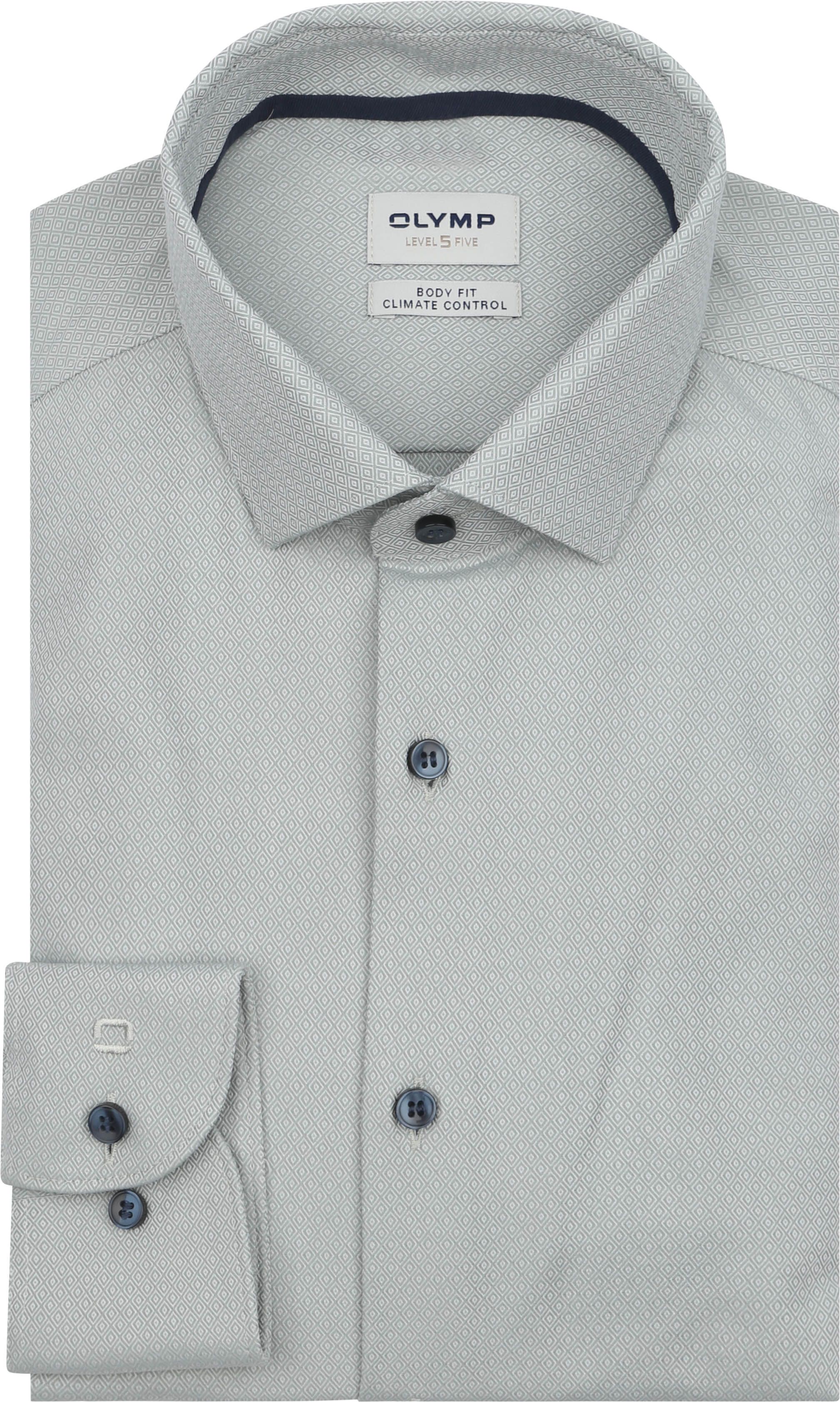 OLYMP Nivå 5 Skjorta Grön 216684-75