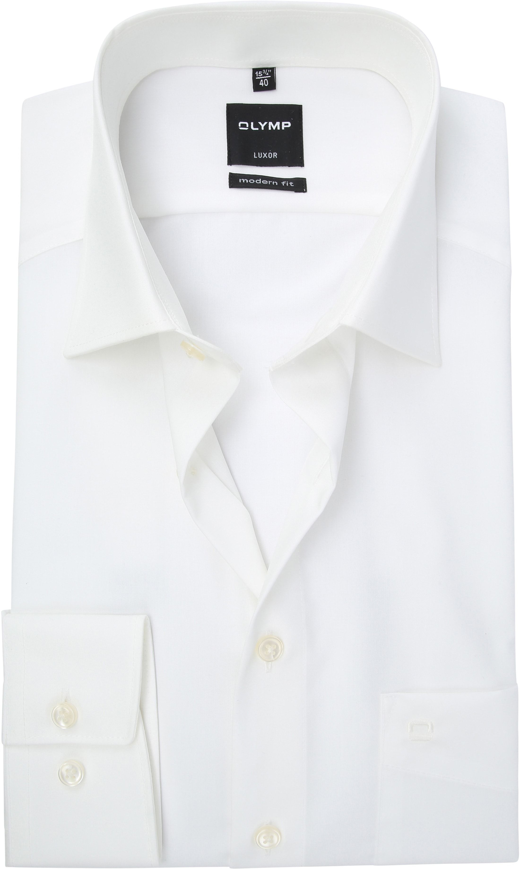 OLYMP Luxor Overhemd Off-White Modern Fit 030064-21 kopen | Suitable
