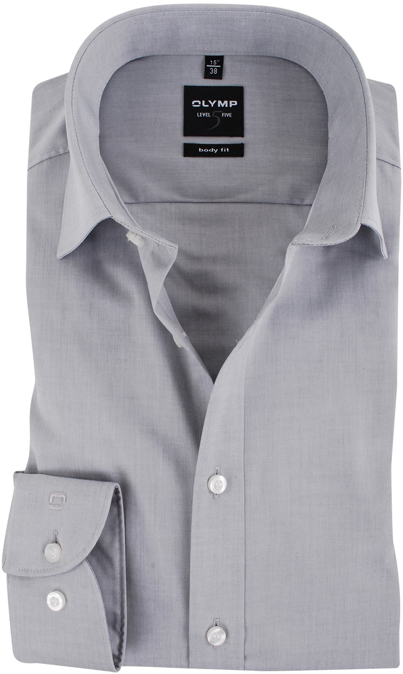 OLYMP Chemise Coupe Cintrée Gris 208064-60