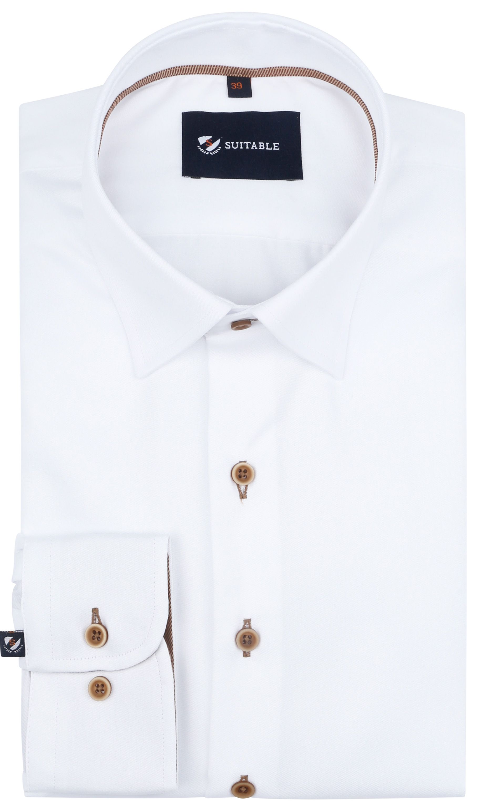 Suitable Chemise Twill Blanche 275-1 commander en ligne | Suitable