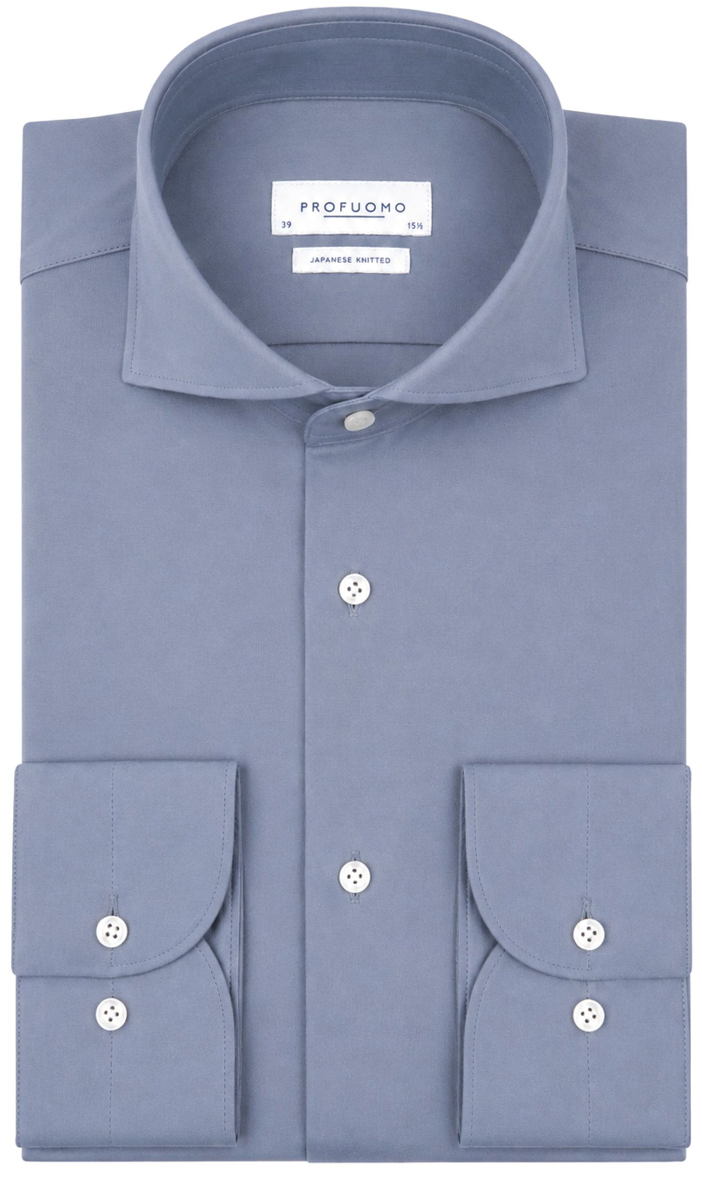 Profuomo Japanese Knitted Hemd Indigo kaufen | Suitable