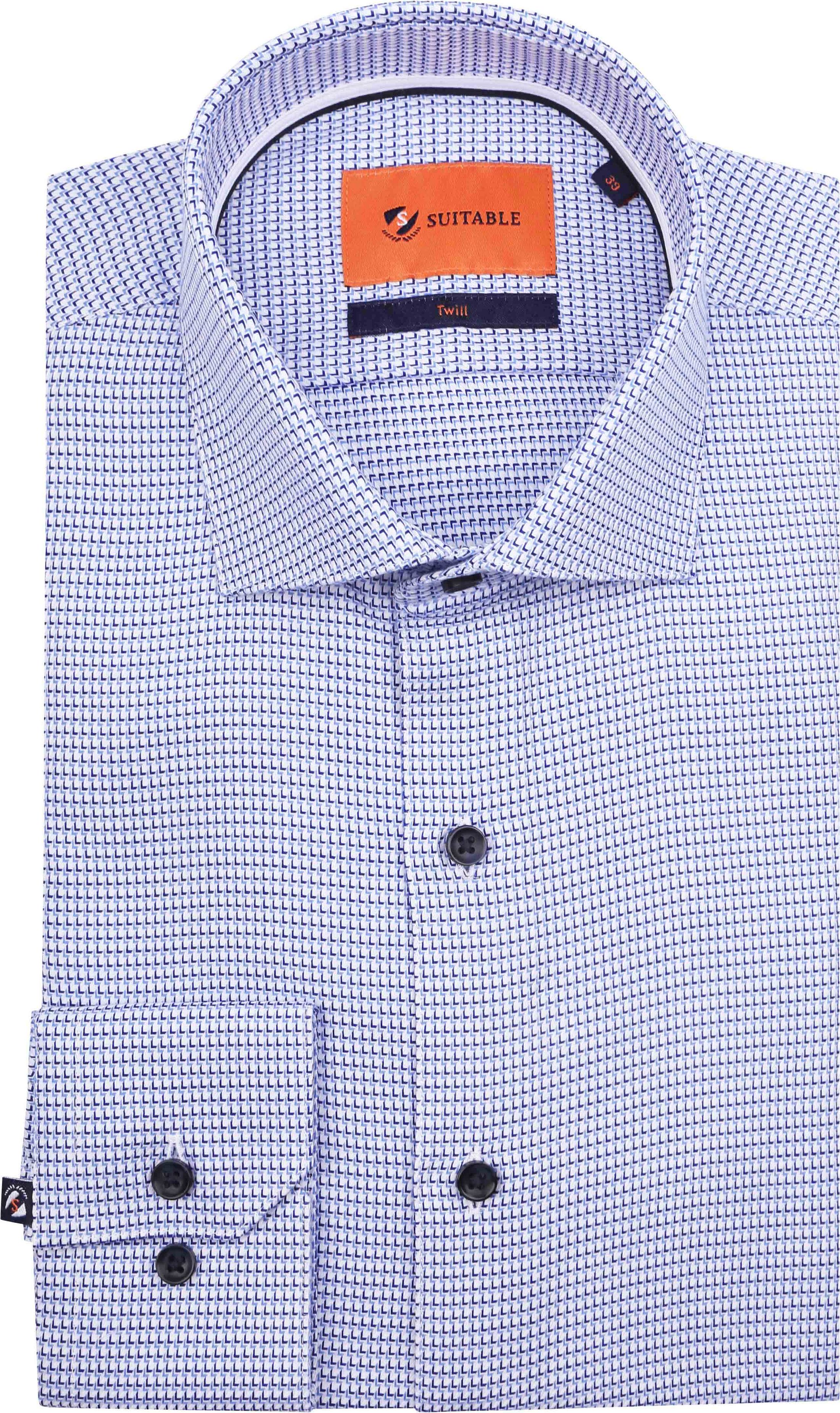Suitable Camicia Blu D23-11 