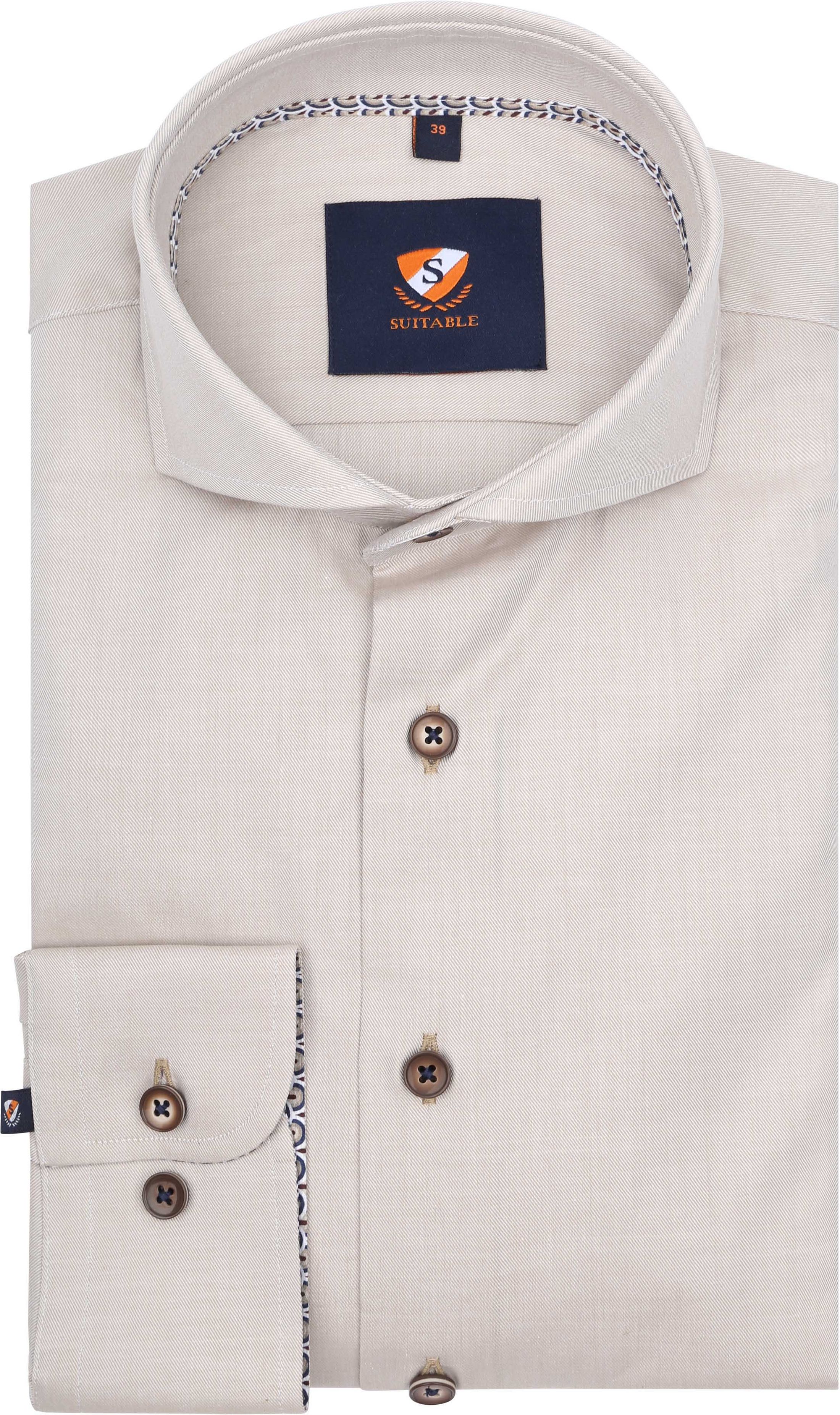 Suitable Shirt Twill Beige 265-1 order online | Suitable
