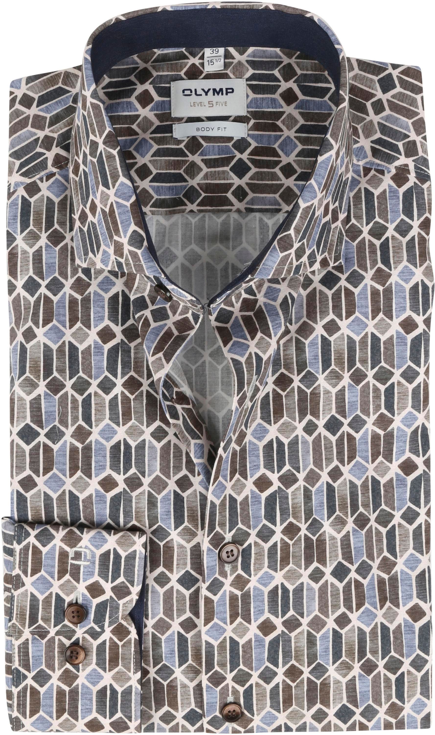 OLYMP Camicia Blu 210624-22 