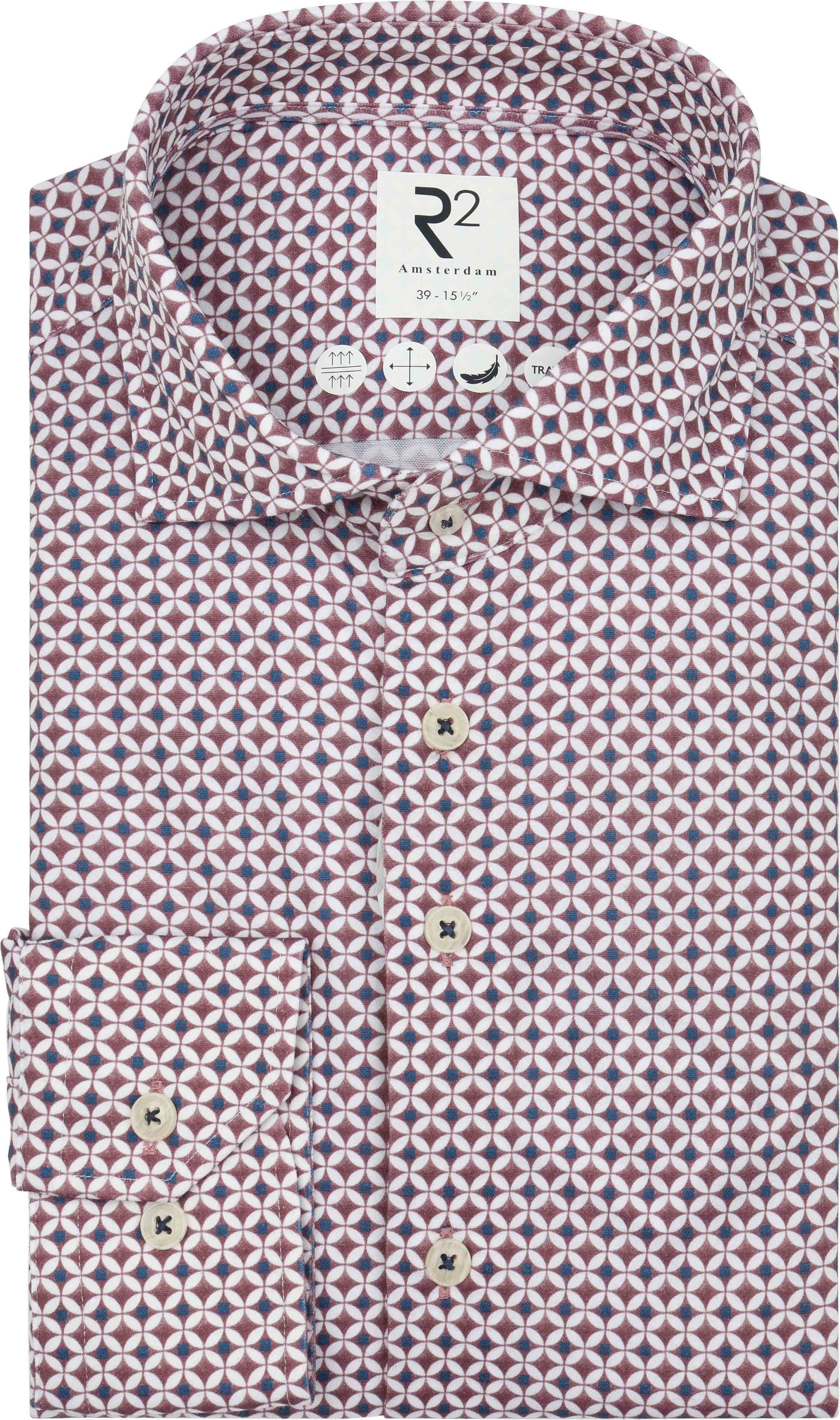 R2 Shirt Knitted Sorona Print Mauve order online | Suitable Hungary