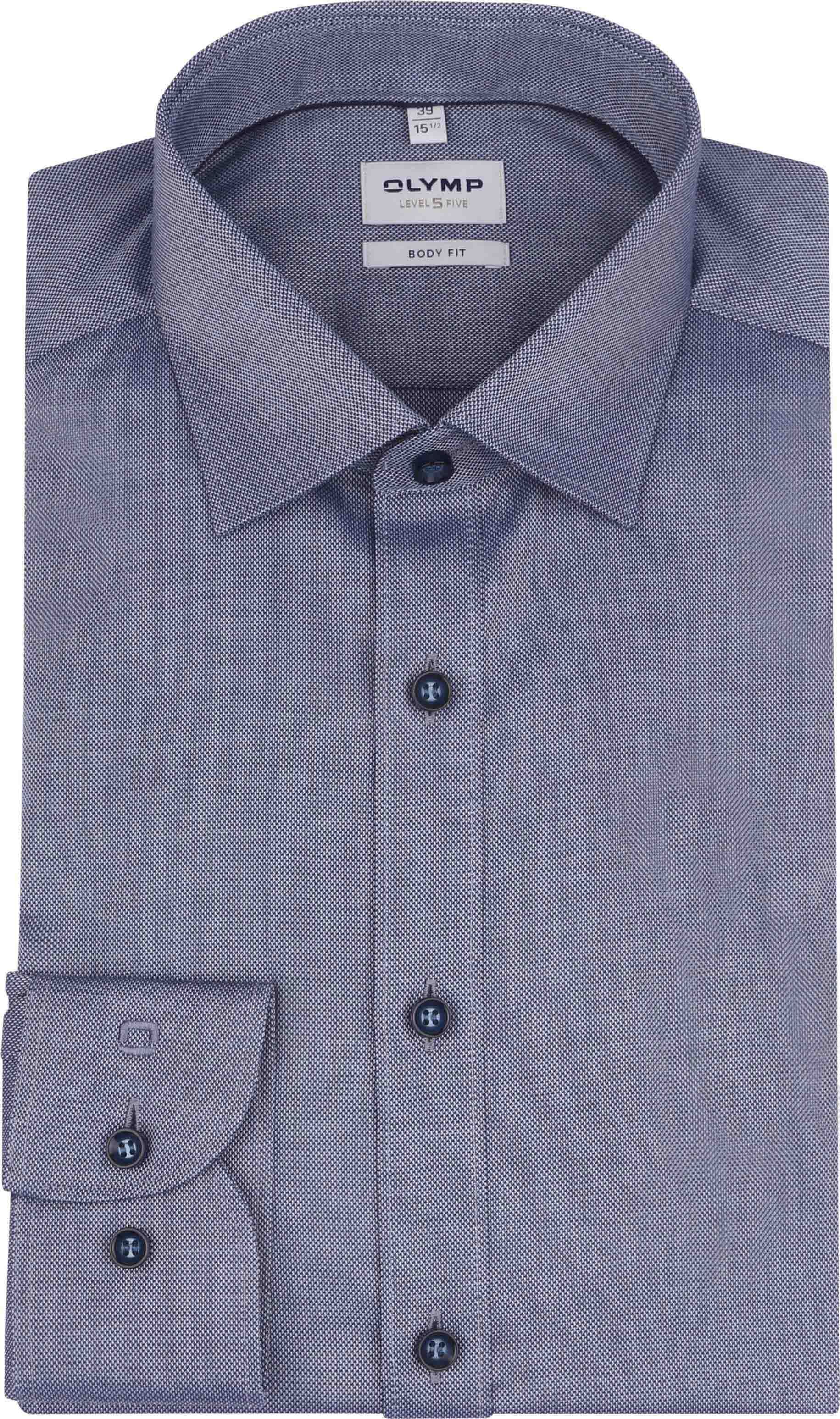 OLYMP Nivå 5 Skjorta Blå 200064-18
