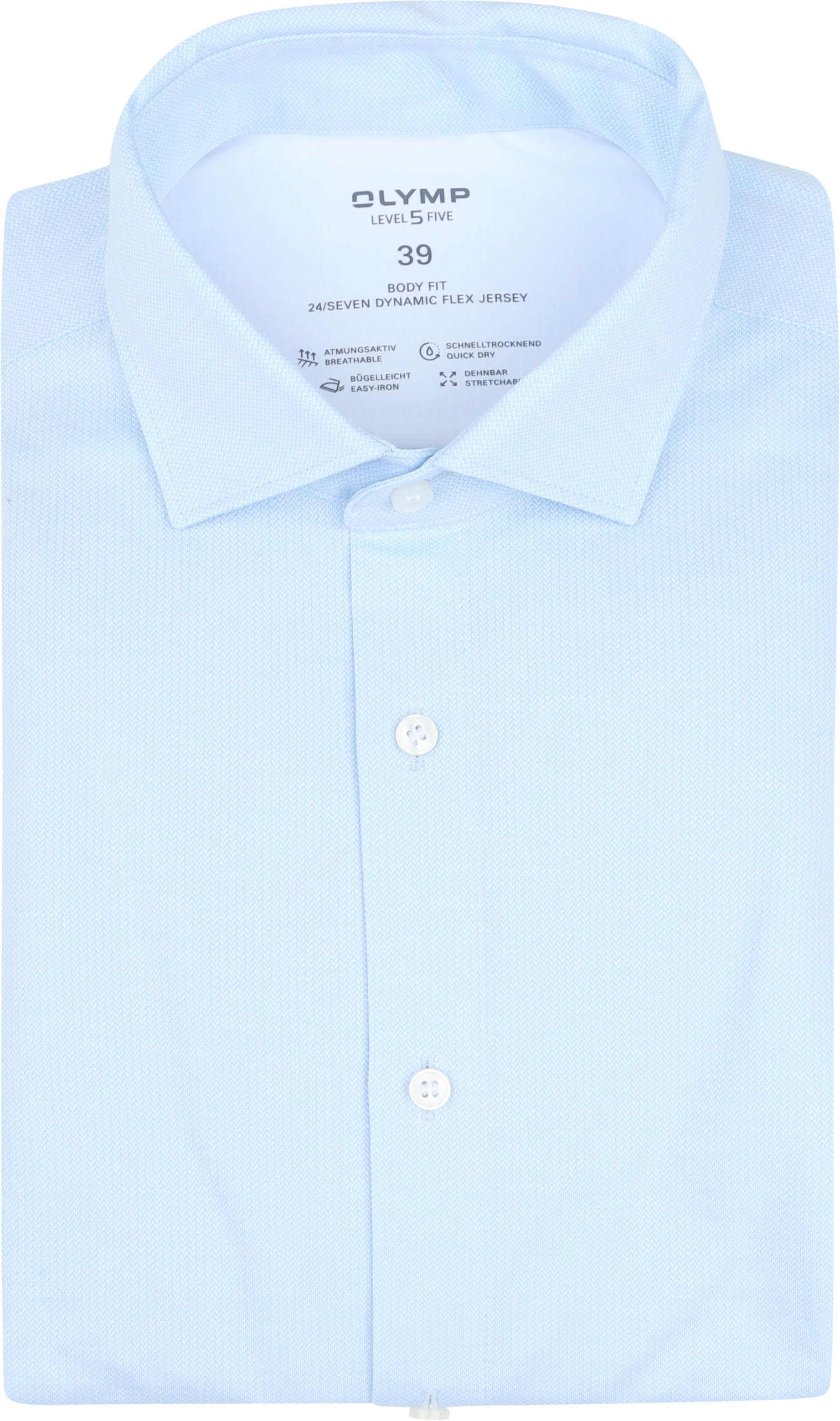 OLYMP Skjorta Level 5 24/Seven Ljusblå 208964-11
