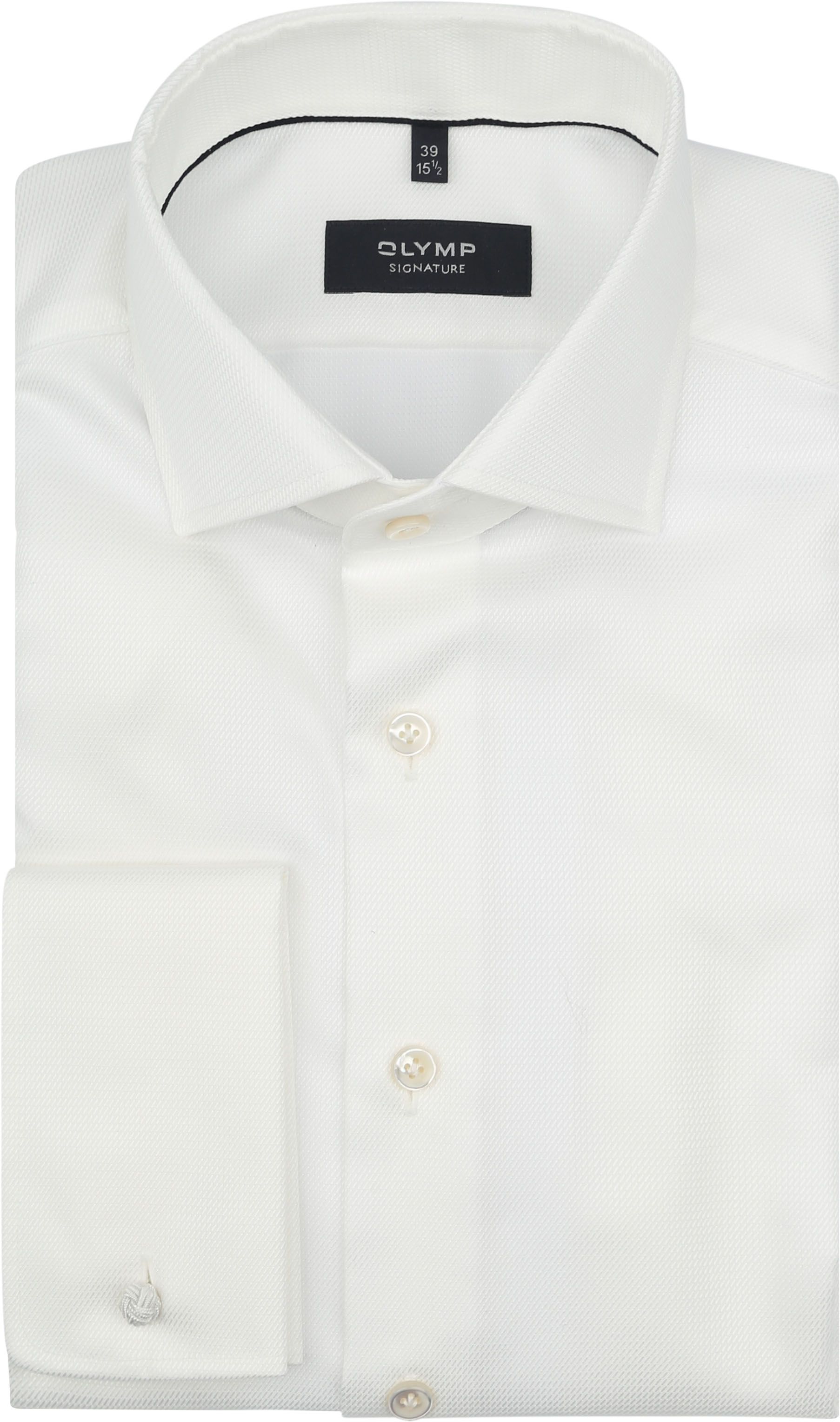 OLYMP Camicia Bianco 858185-02 