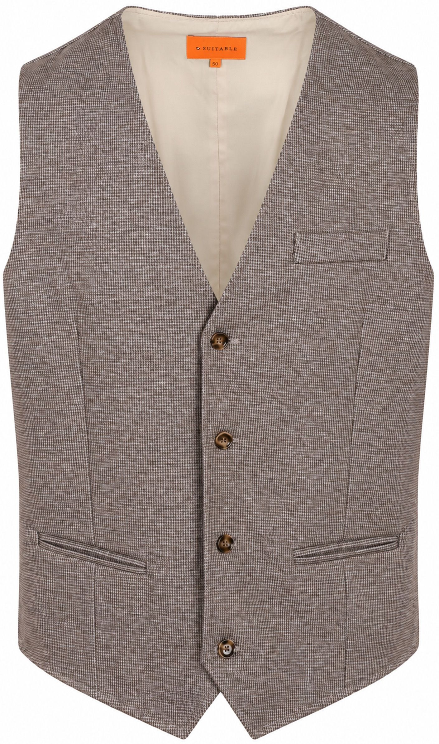 Suitable Gilet Kris Marron SPE26311KR61ST-2002 commander en ligne | Suitable