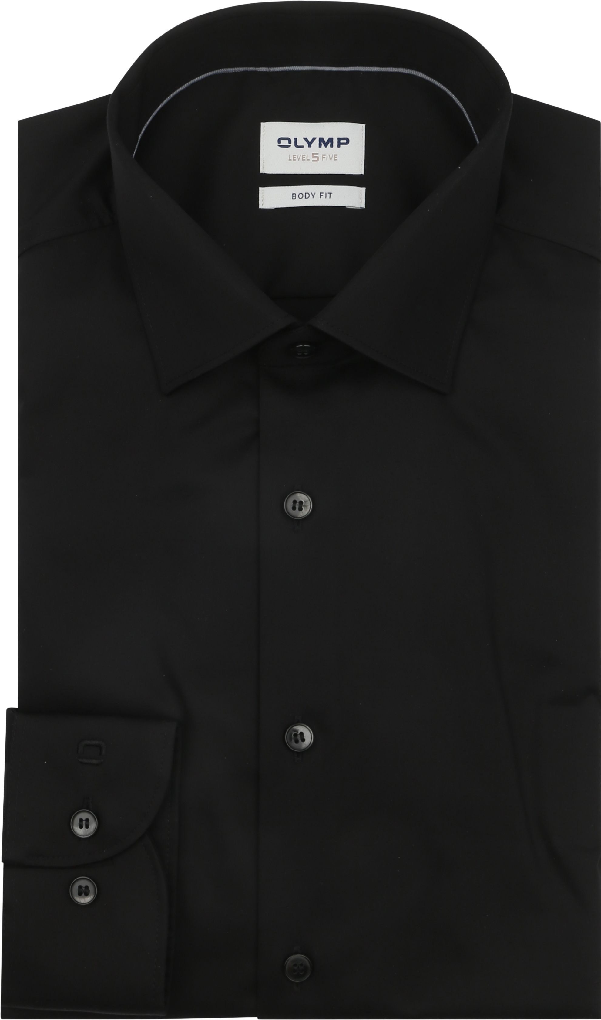 OLYMP Level 5 Skjorte Svart 209374-68
