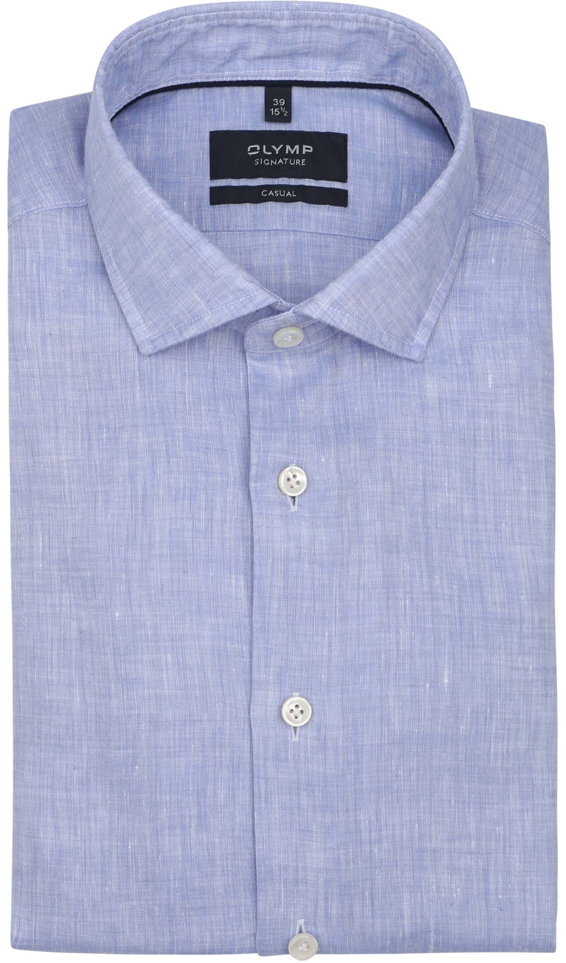 Olymp Chemise Signature De Lin Bleu Clair 850354-11 commander en ligne | Suitable