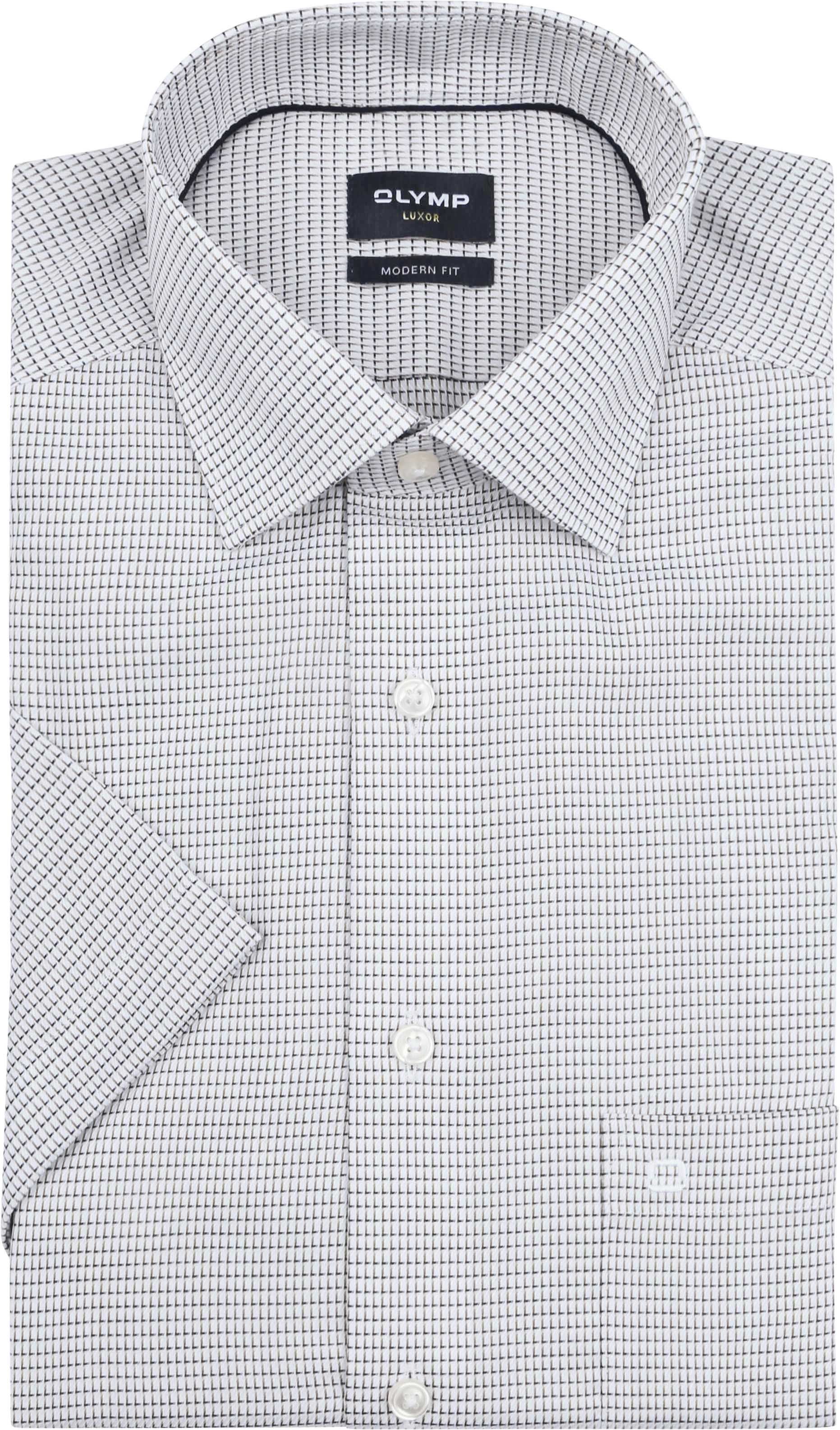 OLYMP Luxor Short Sleeve Hemd Druck Nougat 126212-27 kaufen | Suitable