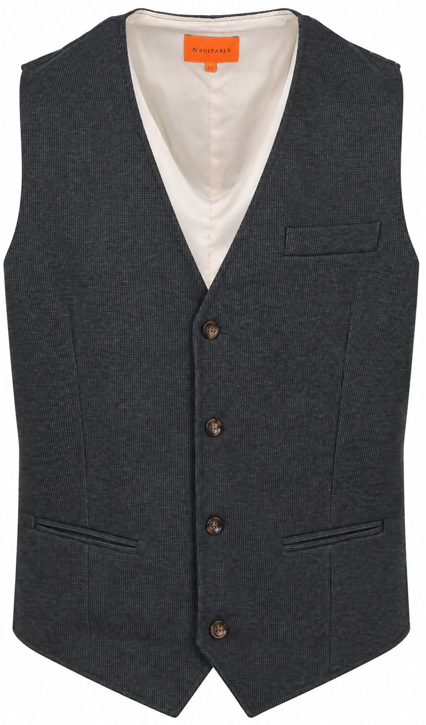 Køb Suitable Gilet Kris Mørkegrøn SPE26311KR61ST-3018 | Suitable