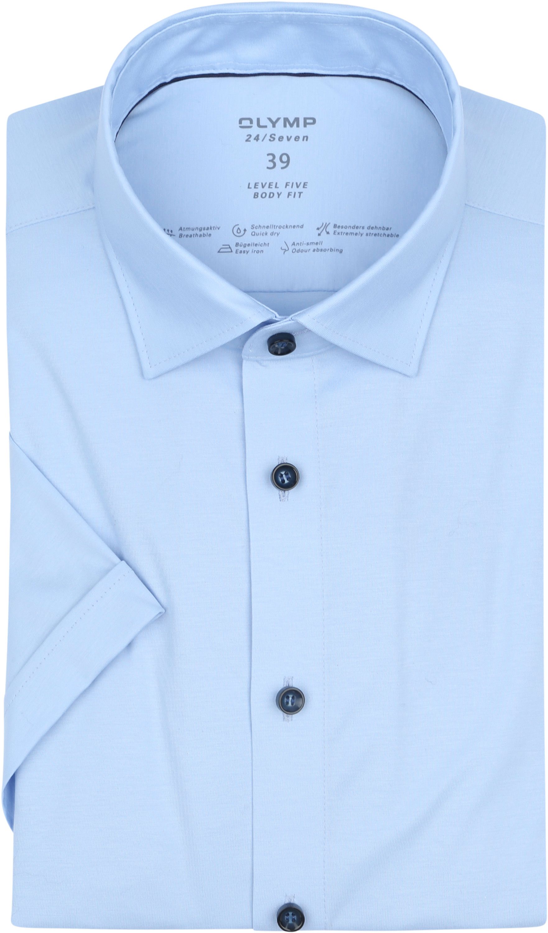 OLYMP Short Sleeve Shirt Level 5 24/Seven Light Blue 200862-10 order online | Suitable