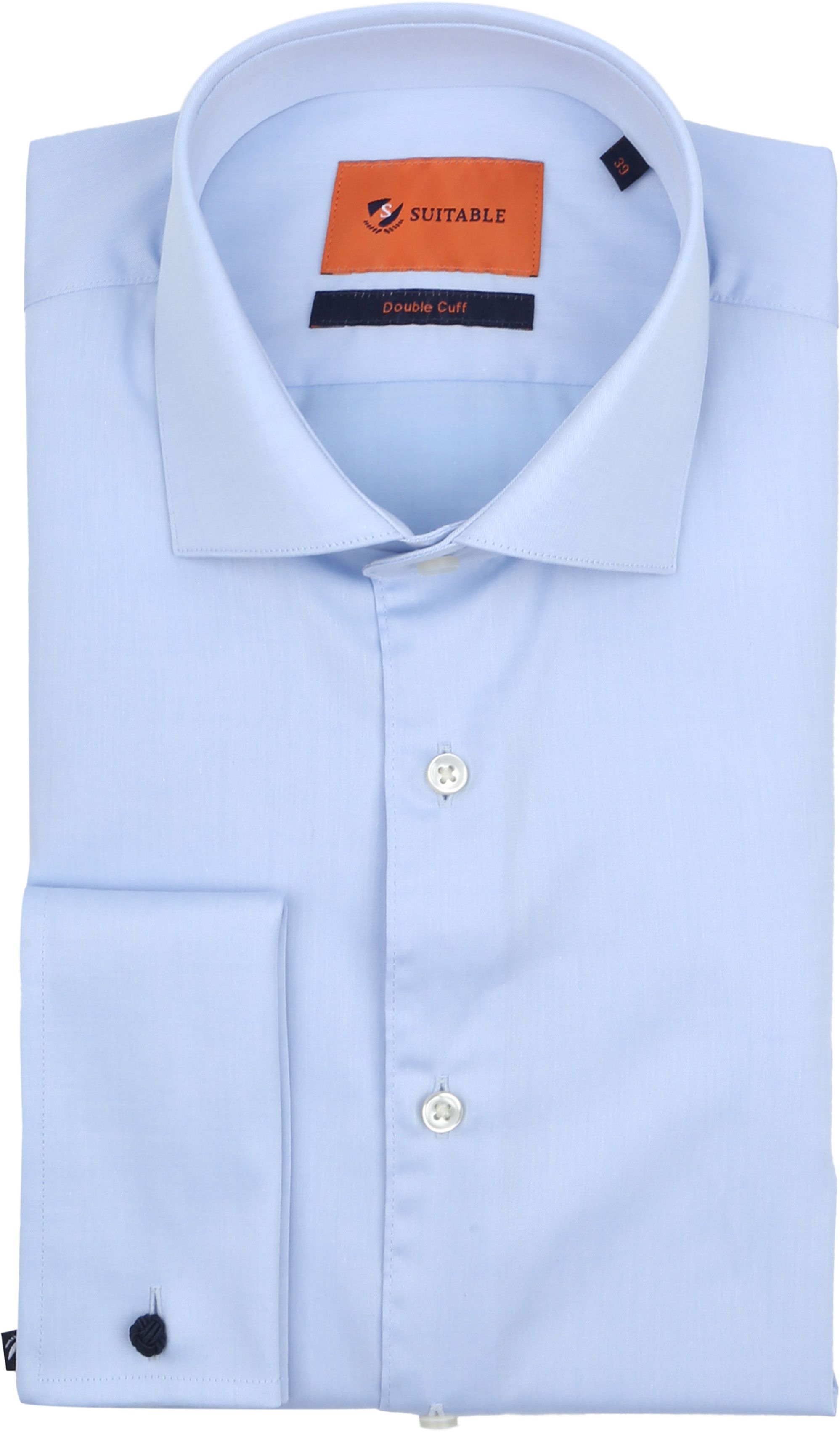 Suitable Shirt Double Cuff Blue order online | DM-03 Uni Blue | Suitable Liechtenstein