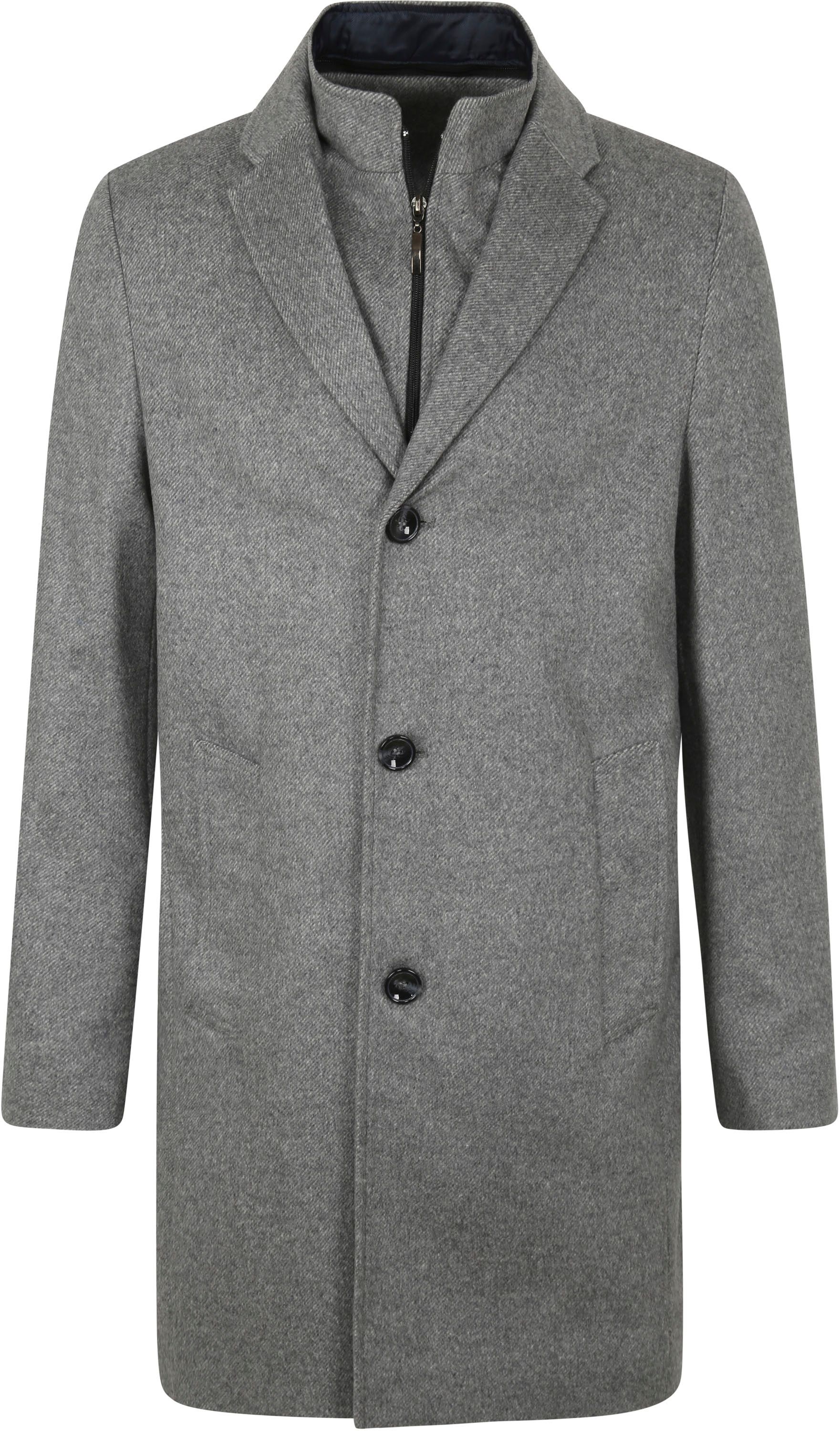 Suitable Manteau K150 Mix Laine Gris  1-46-094 kl 700 commander en ligne | Suitable