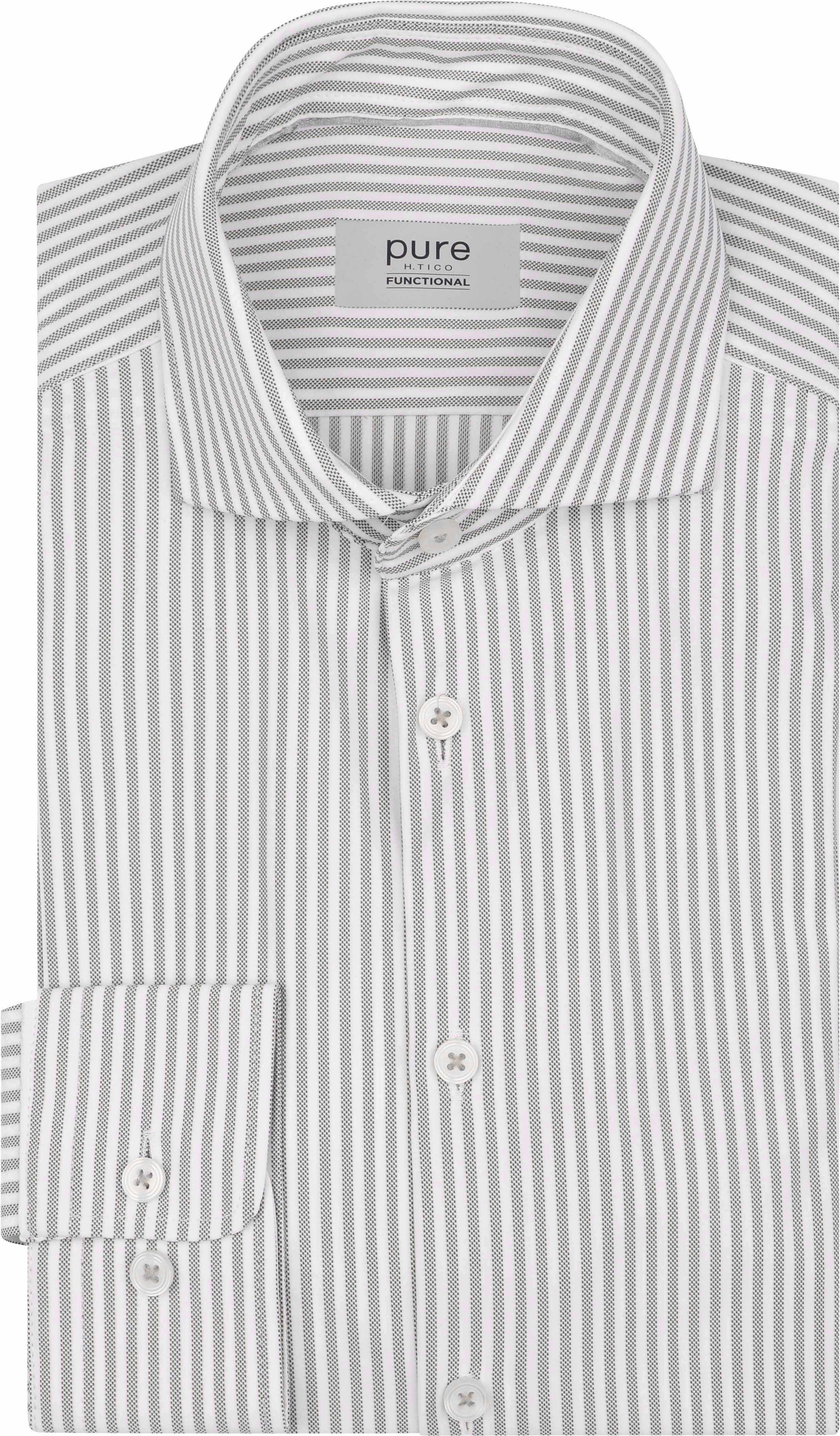 Pure Shirt Stripe Beige order online | 4068-21742-263 | Suitable Liechtenstein
