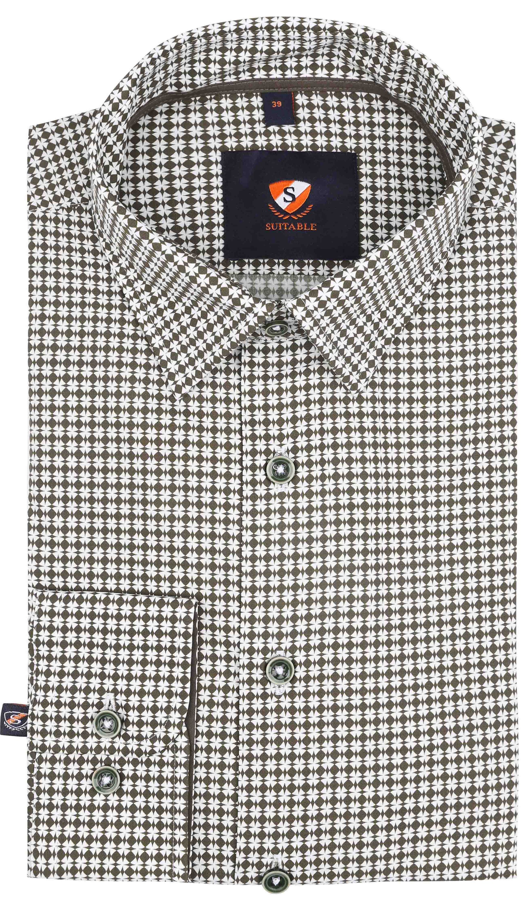 Suitable Chemise Imprimé Vert 260-2 commander en ligne | Suitable