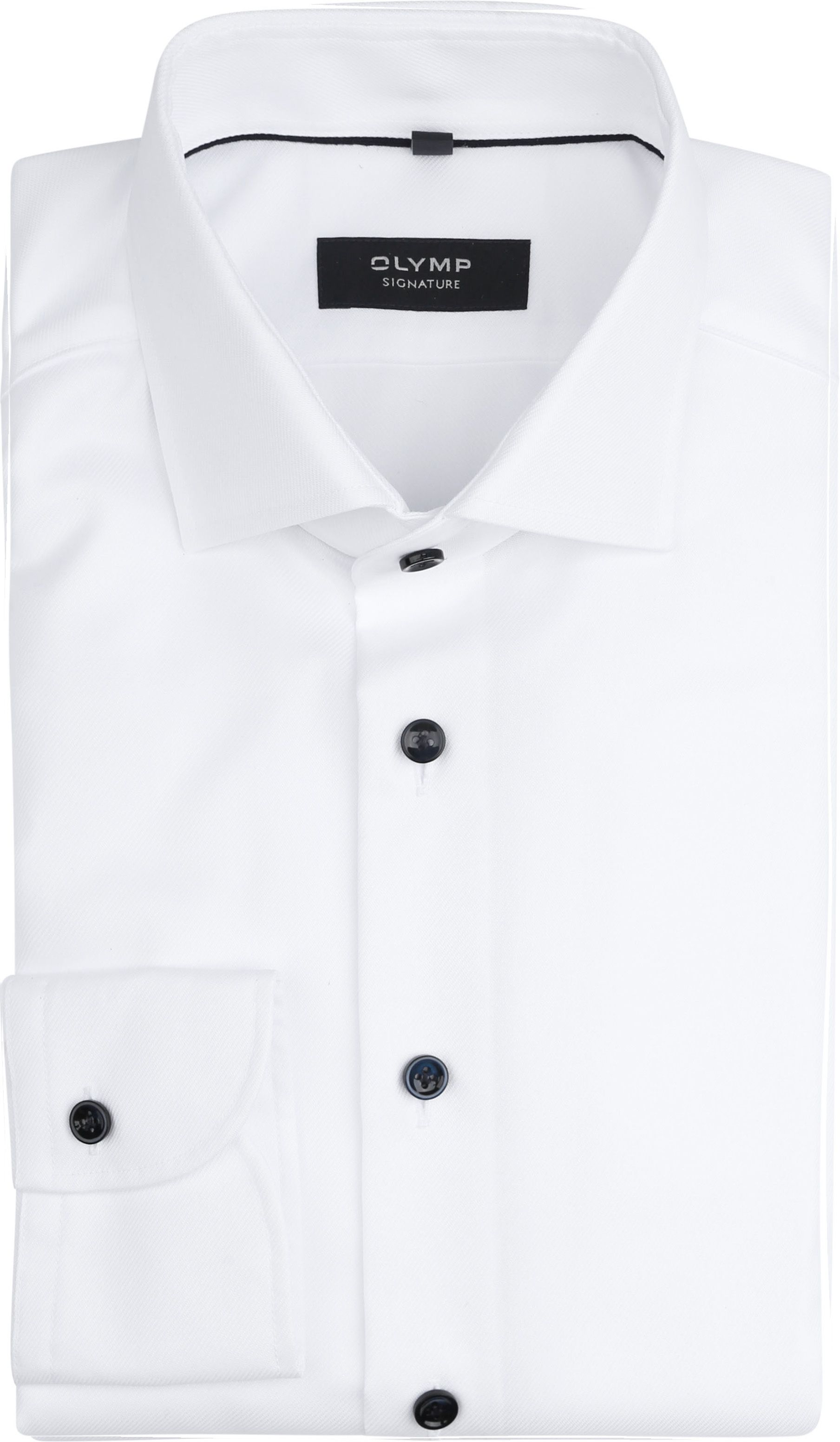 Olymp Chemise Signature Twill Blanche 851574-00 commander en ligne | Suitable