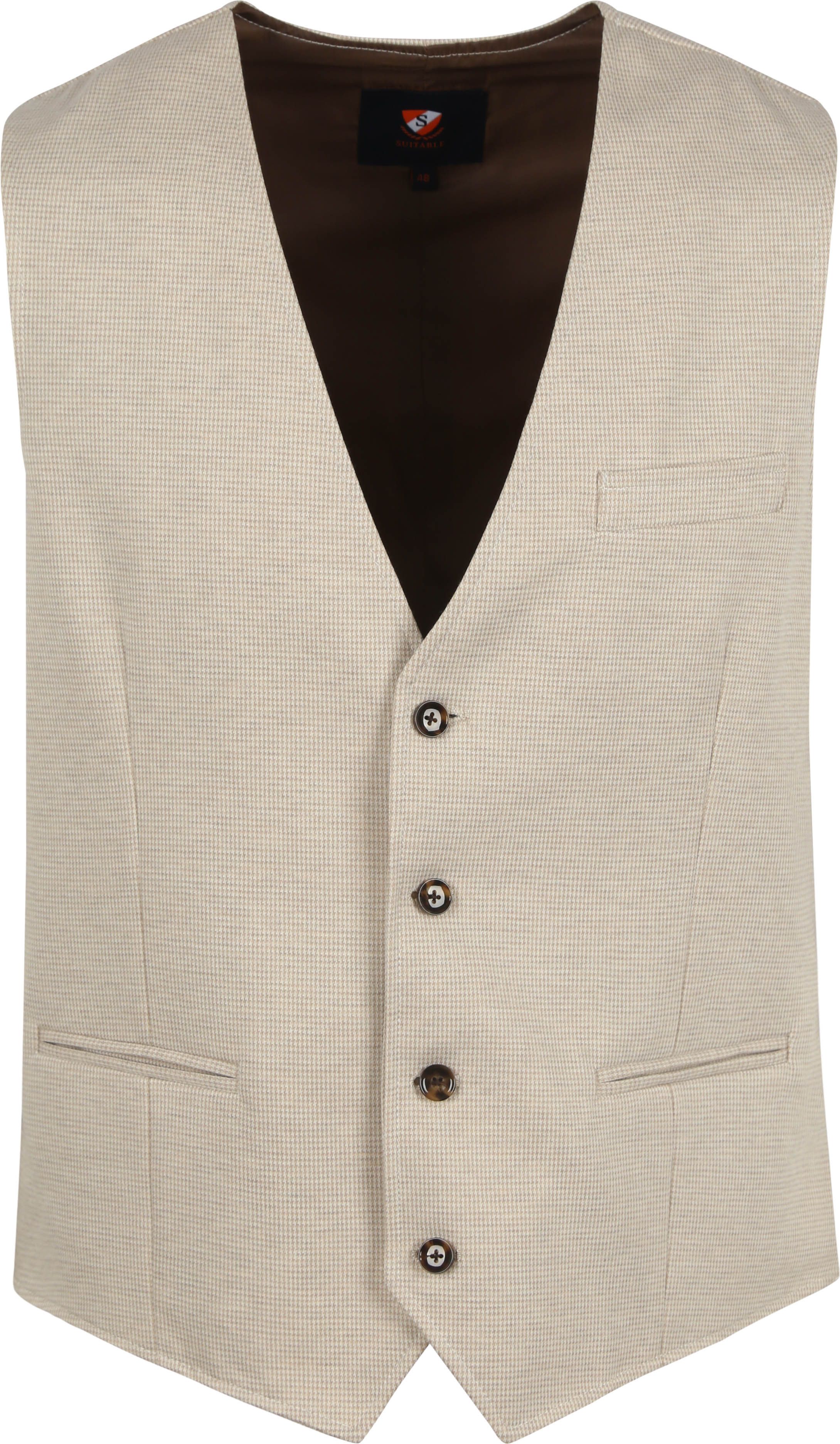Suitable Kamizelka Beżowy SPE24111KR36ST-830 