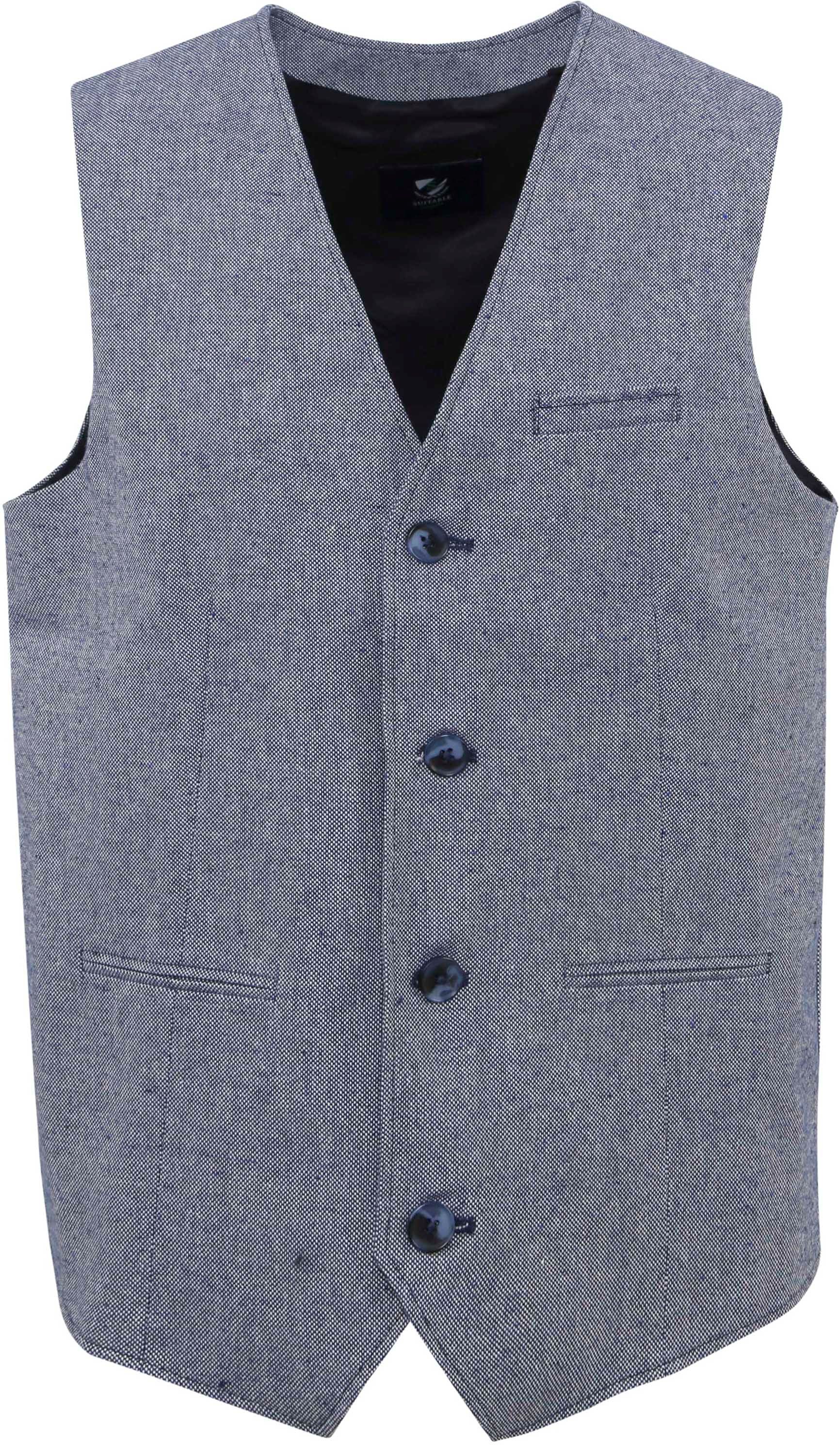 Suitable Vest Sløjfe Azuurblauw GI22-03