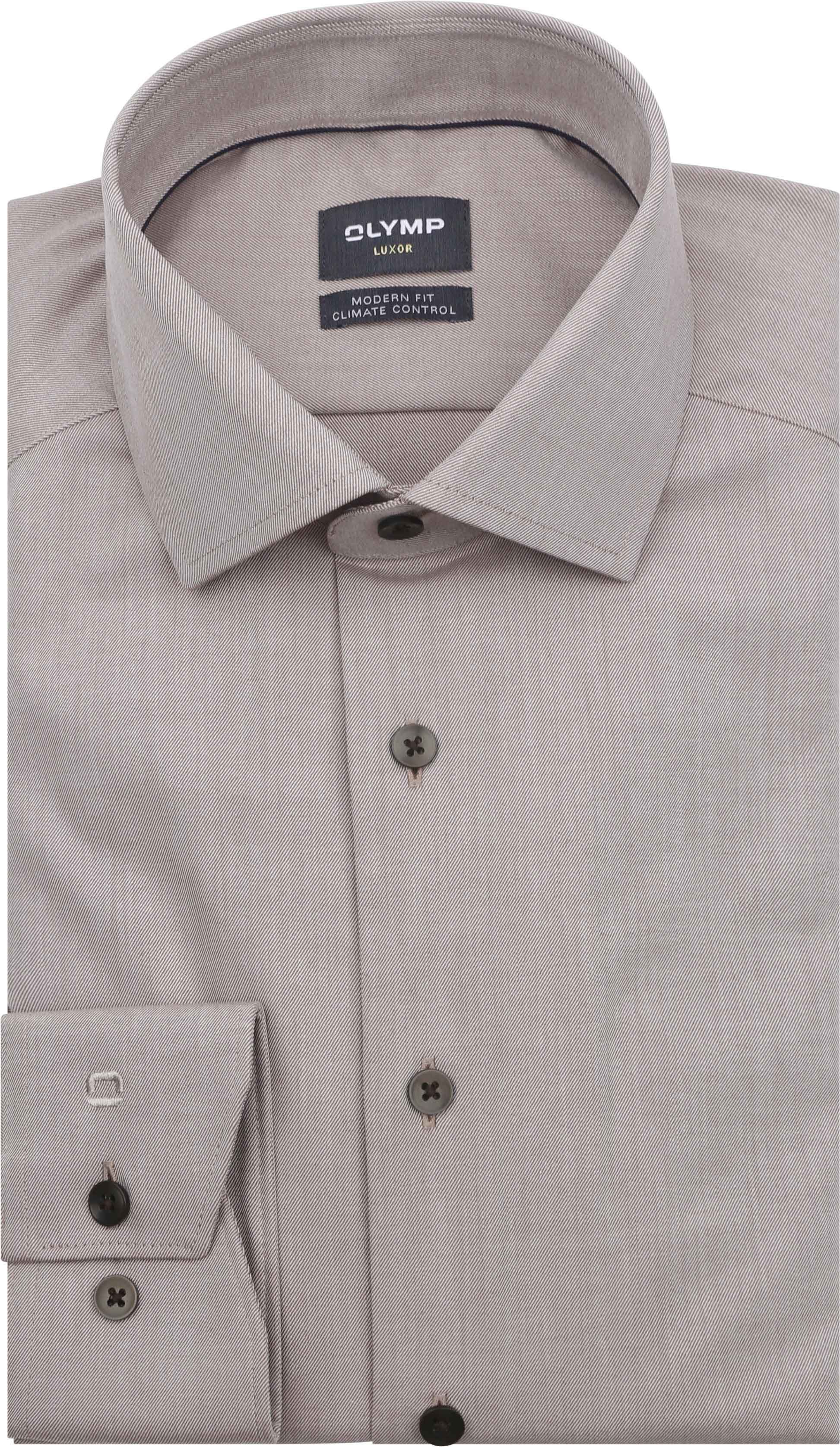 OLYMP Camicia Marrone 123024-27 