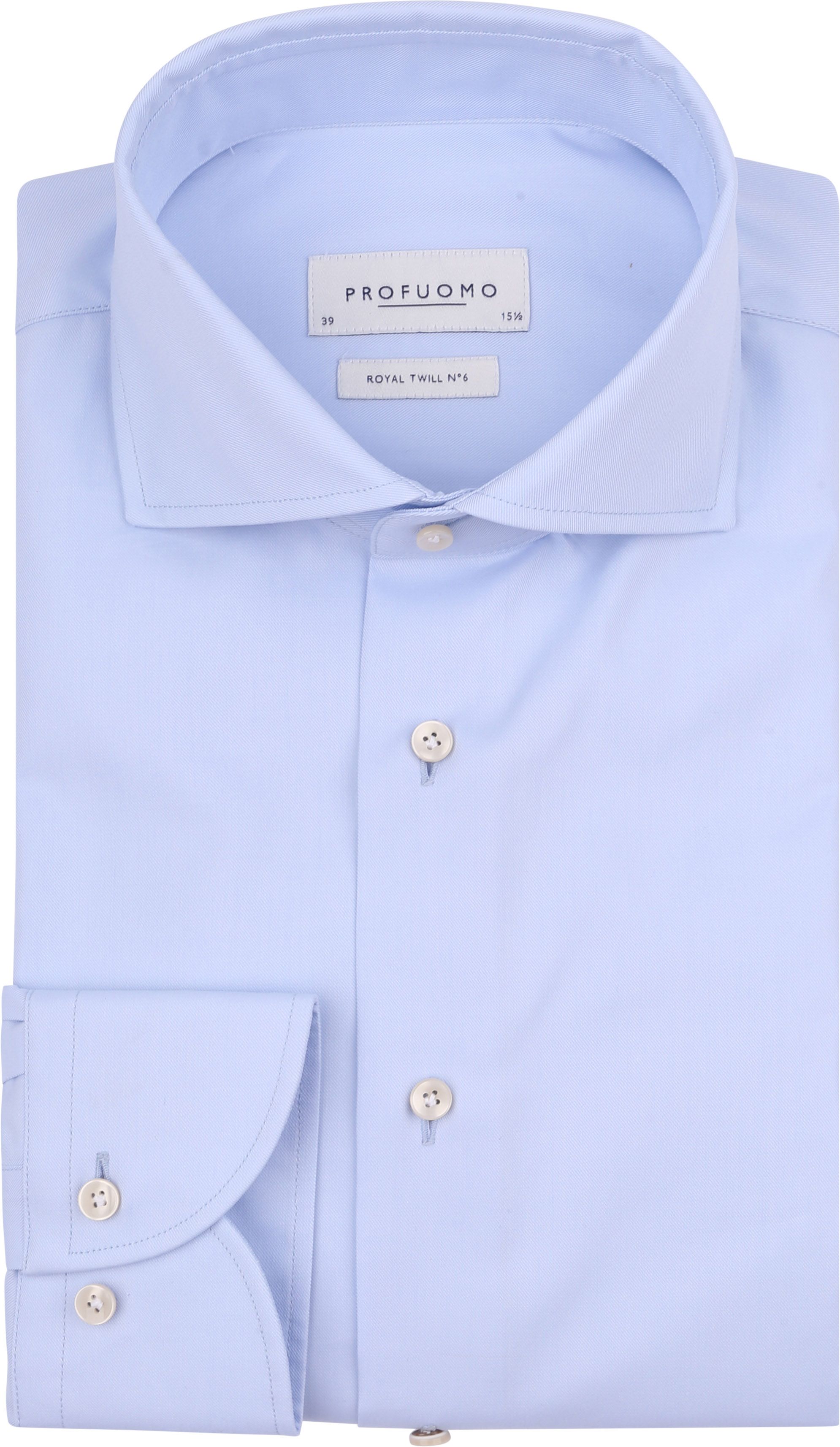 Profuomo Hadleighs Royal Twill Shirt No6 Blå PP2HC0011 kjøp | Suitable
