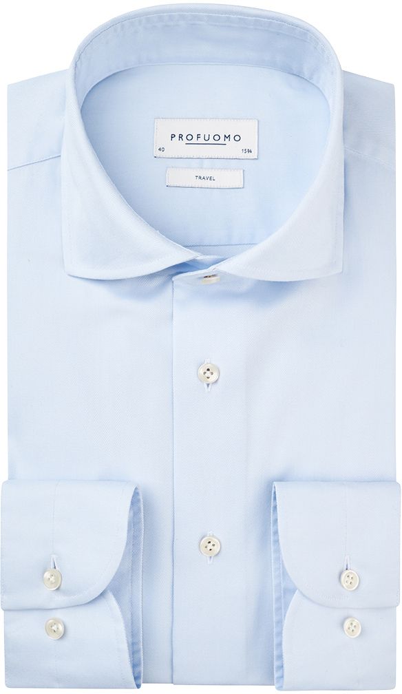 Profuomo Travel Shirt Blauw PP2HC0040 kopen | Suitable