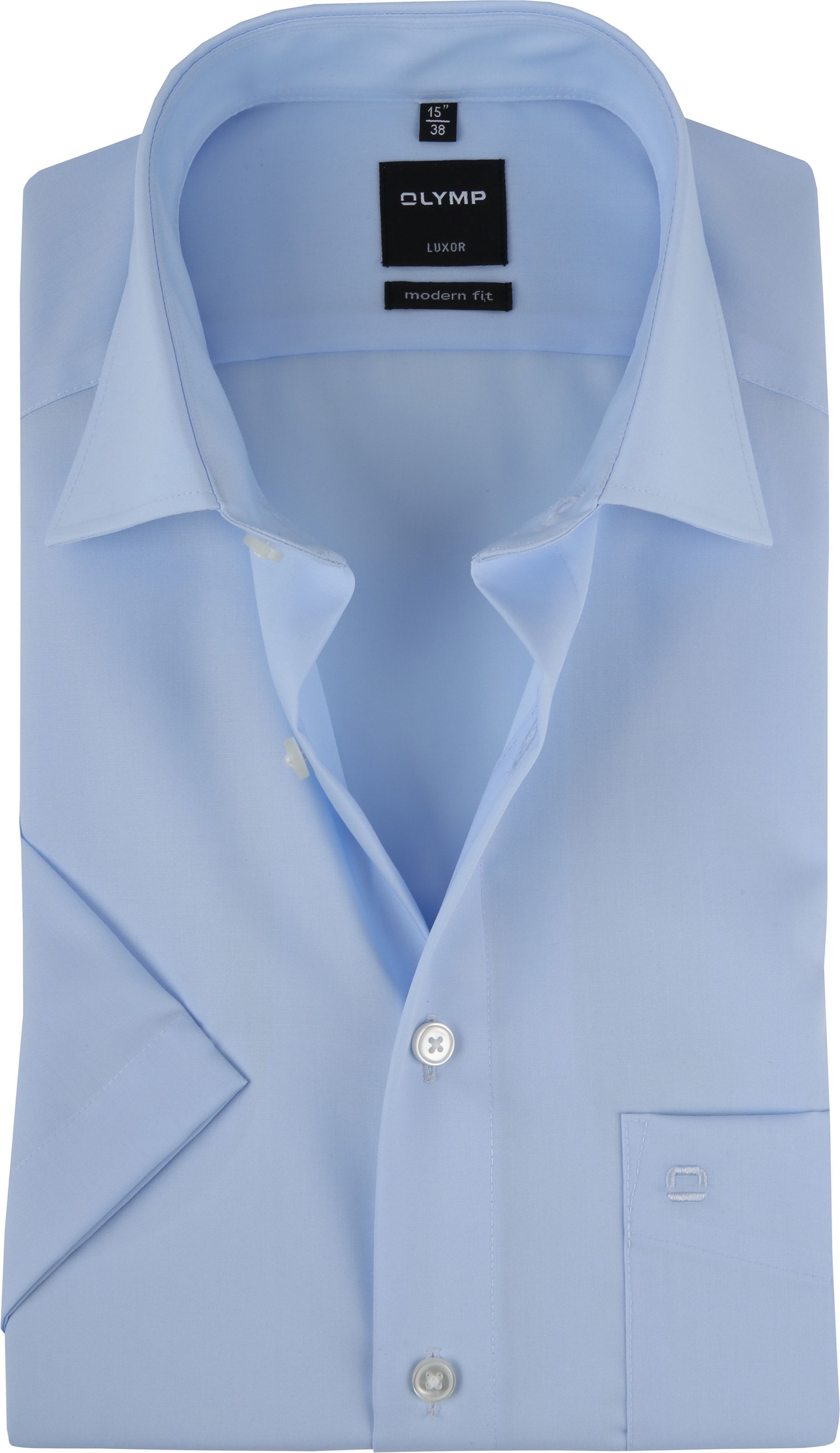 OLYMP Chemise Luxor Bleu 030012-15 commander en ligne | Suitable