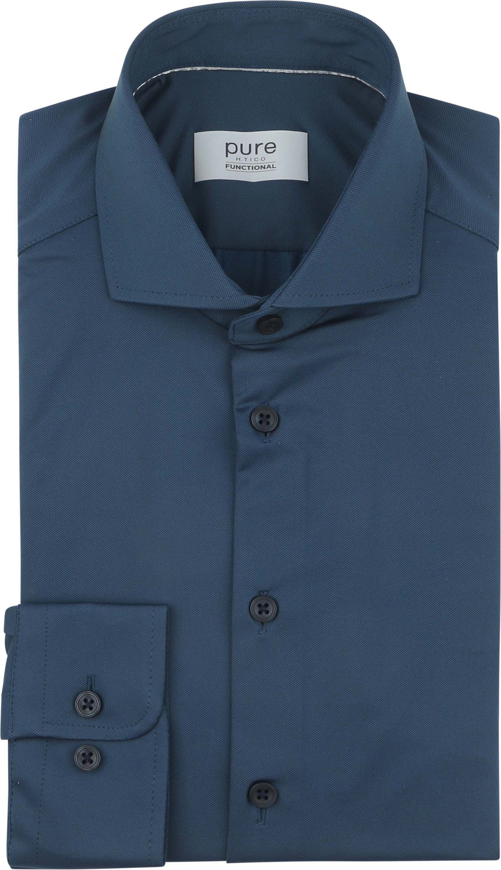 Pure The Functional Shirt Super Stretch Petrol Blauw E21300-21750-148 kopen | Suitable