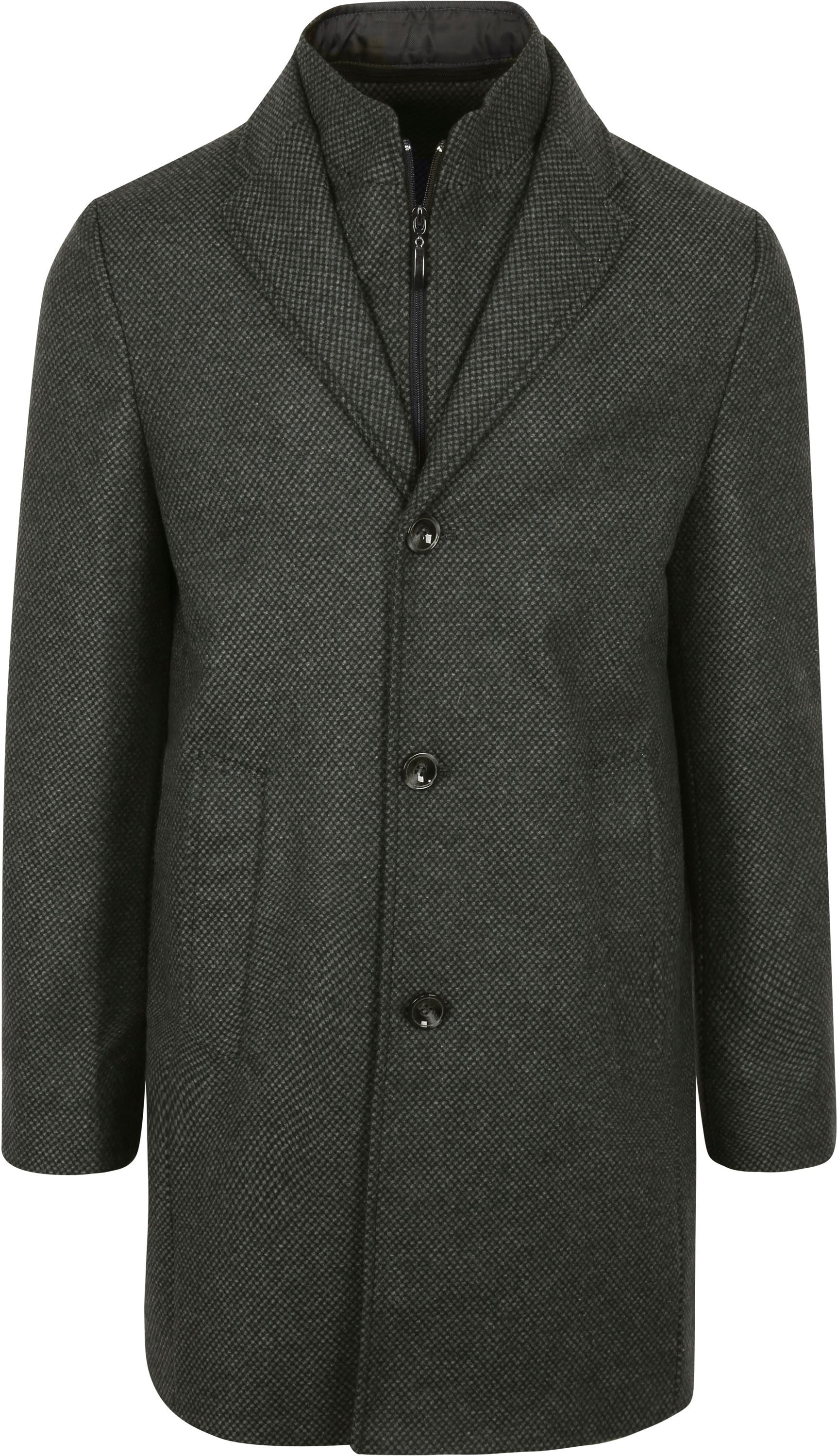 Suitable K150 Coat Wool Blend Plaid Dark Green order online | 1-46-065 kl 450 | Suitable Liechtenstein