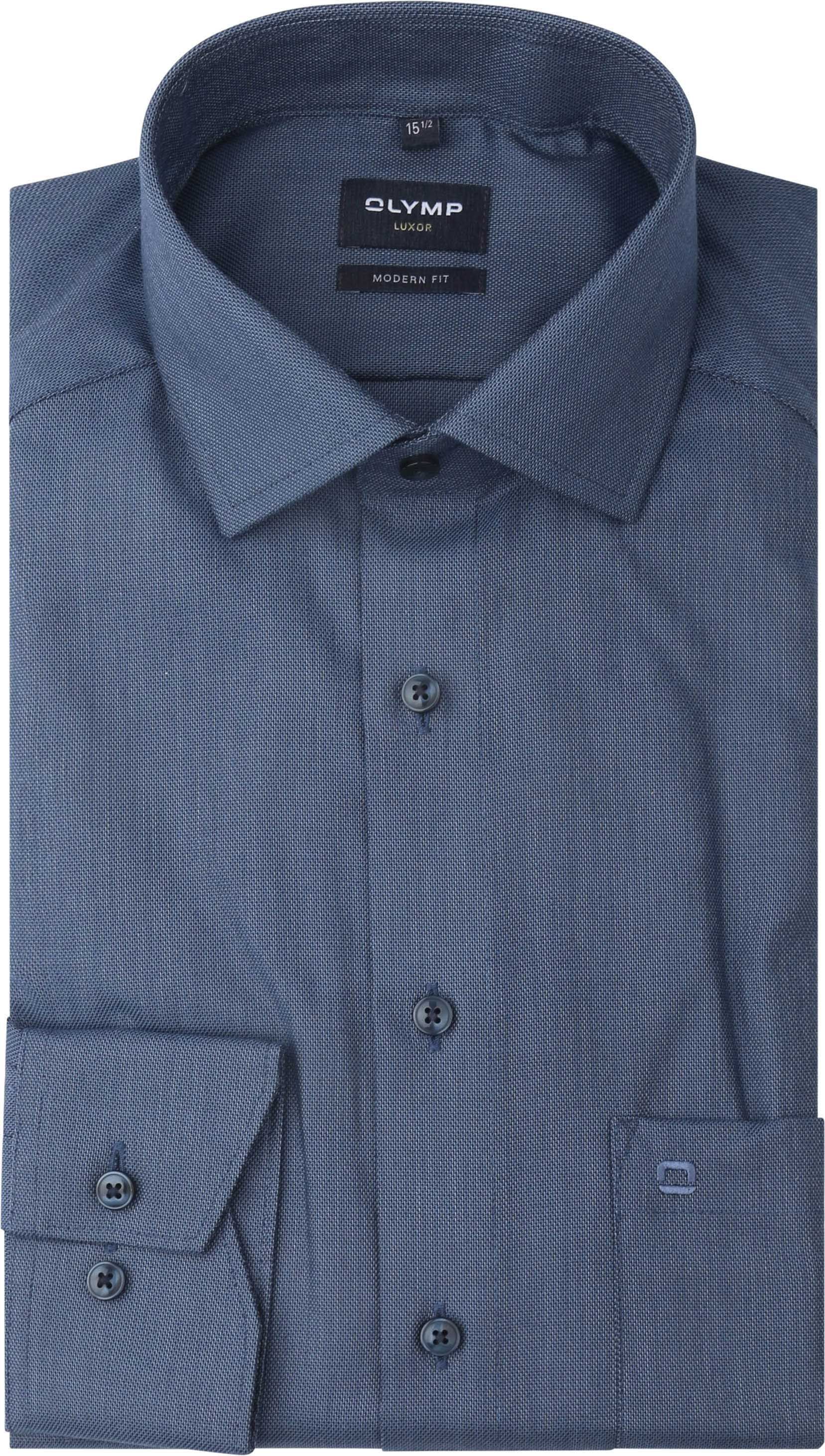 Olymp Luxor Overhemd Blauw 122664-13 kopen | Suitable