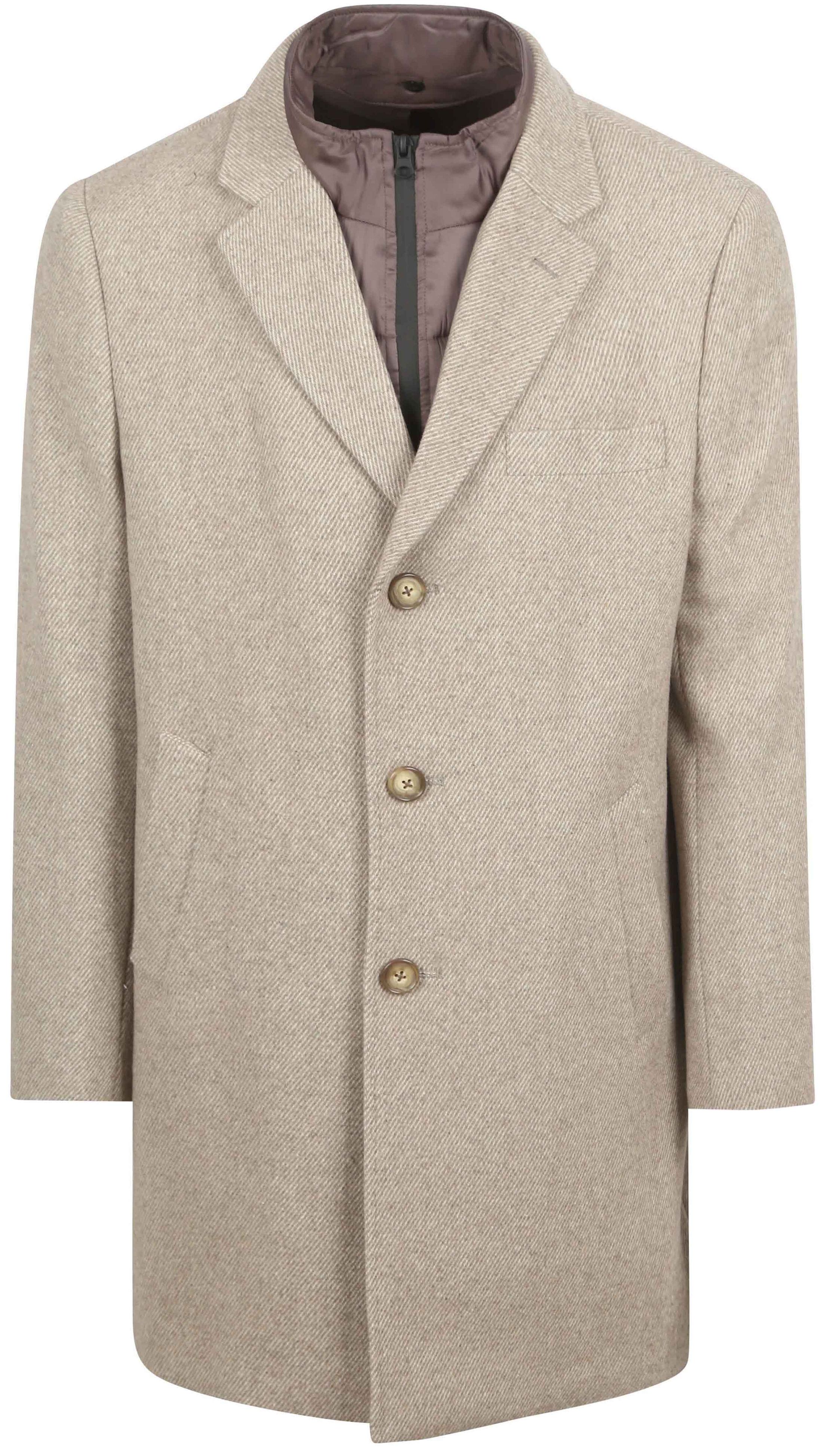 Suitable Kurtka Złamana biel JA-WOLCOAT-STBL-24.03 