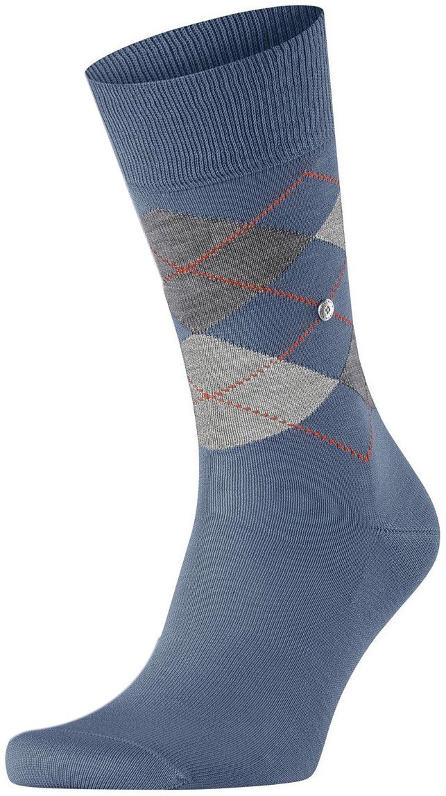 Burlington Manchester Socken Kariert Blau 6274 21088-6274 kaufen | Suitable