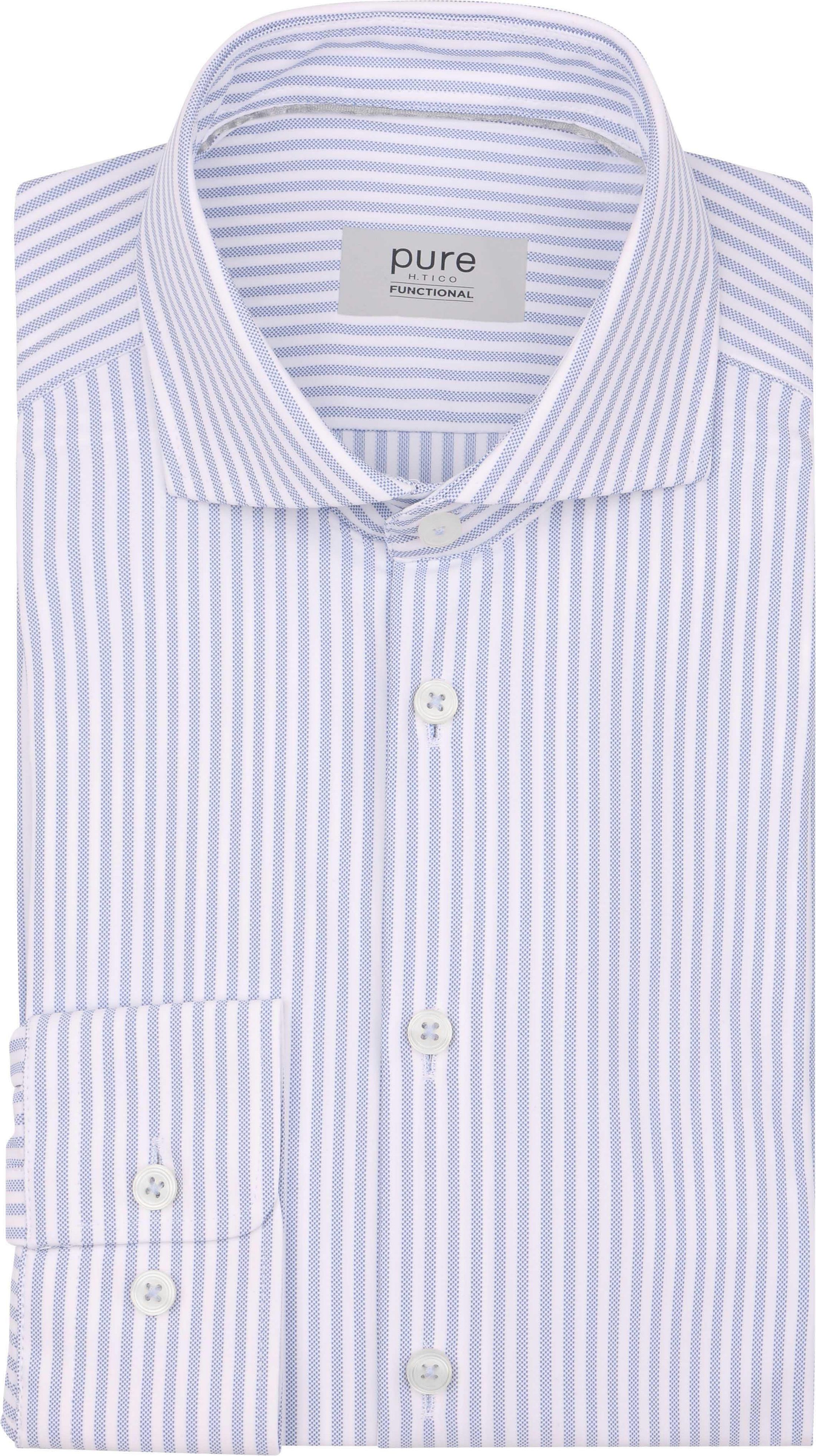 Pure Shirt Streep Blauw 4068-21742-162 kopen | Suitable