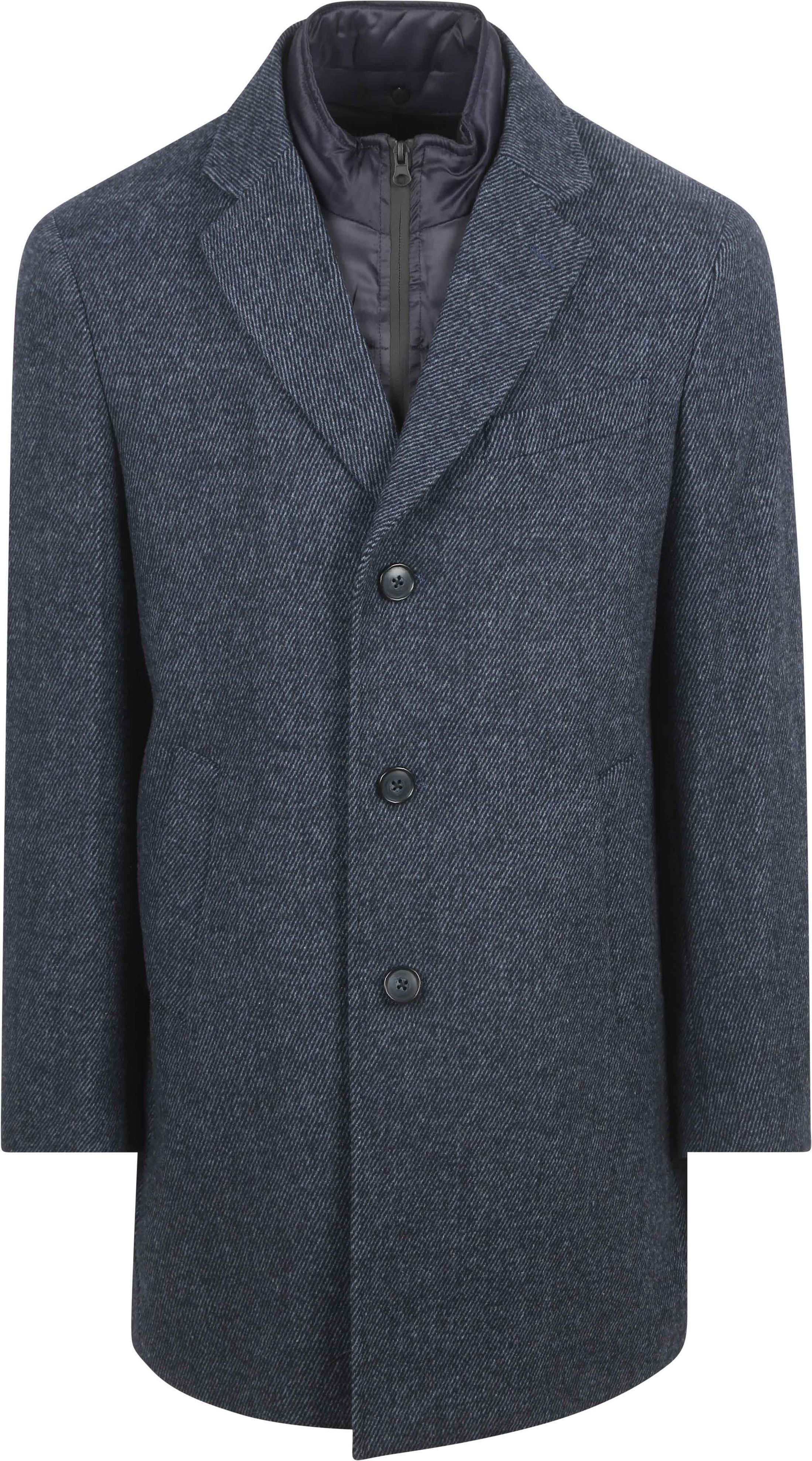 Suitable Kurtka Niebieski JA-WOLCOAT-STBL-24.02 