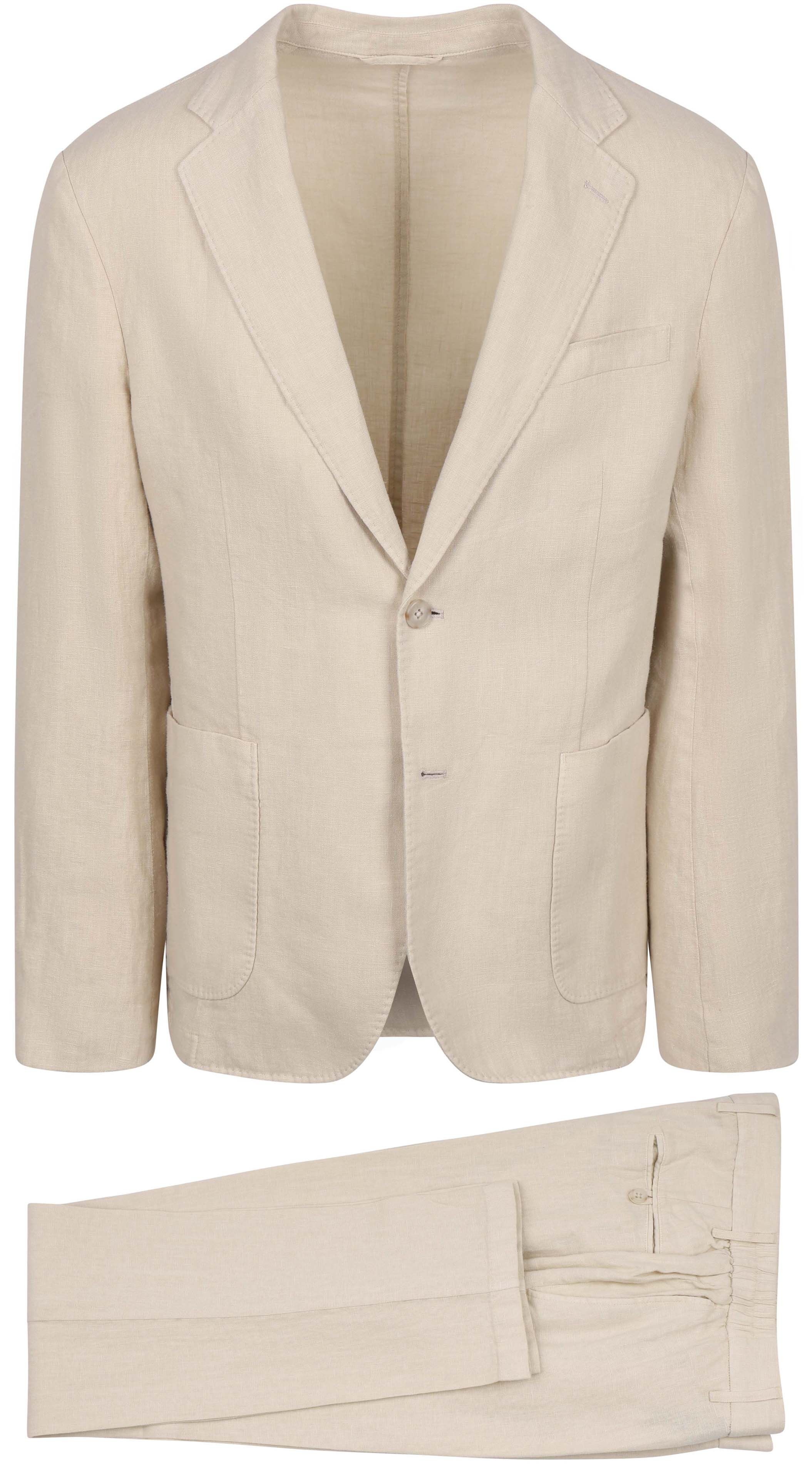 Suitable Washed Linen Suit Ecru order online | SU-WASHLIN-STBL-26.01 | Suitable Greece