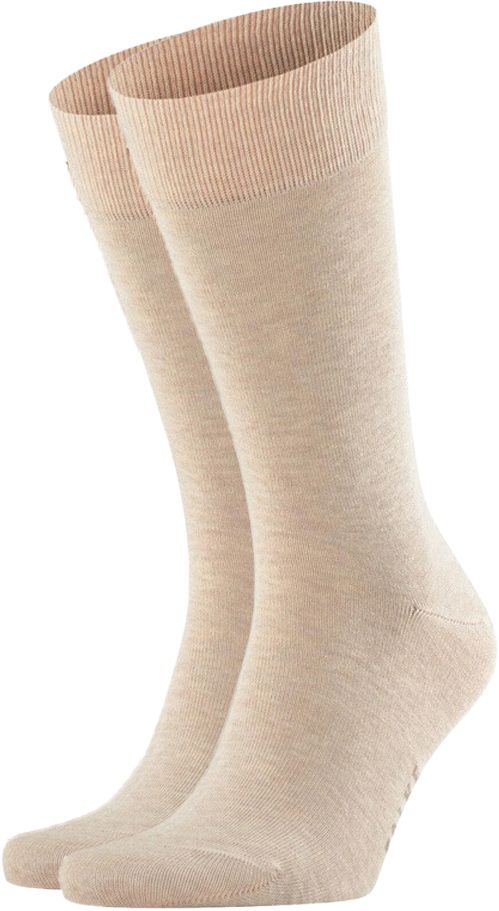 Falke Happy Socks 2 par Beige Melange 14610-4650