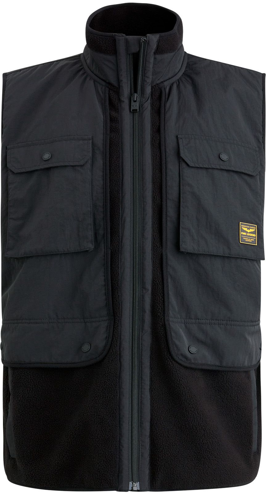 PME Legend Fleece Bodywarmer Svart PBW2410478-999