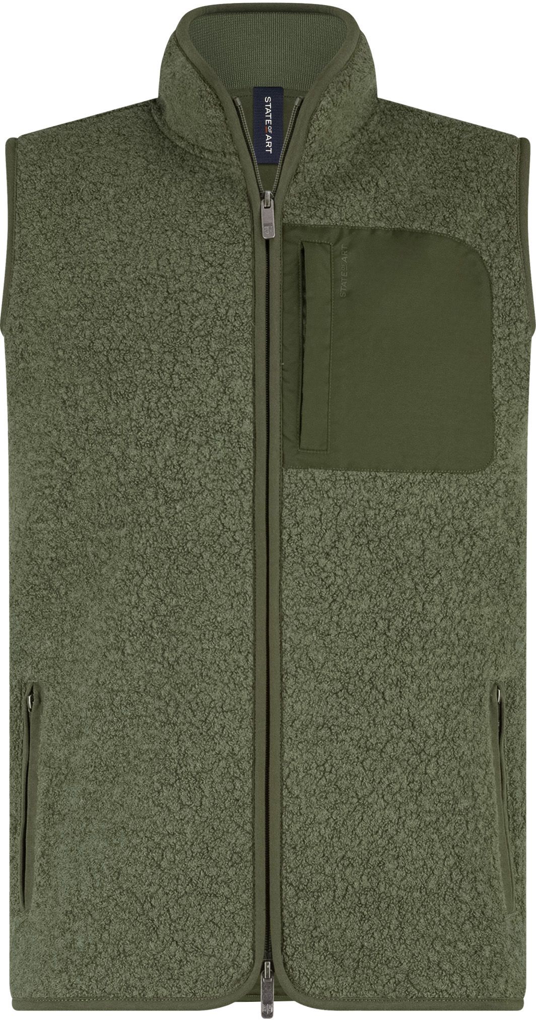 State Of Art Bodywarmer Teddy Olive 56525509-3737 order online | Suitable