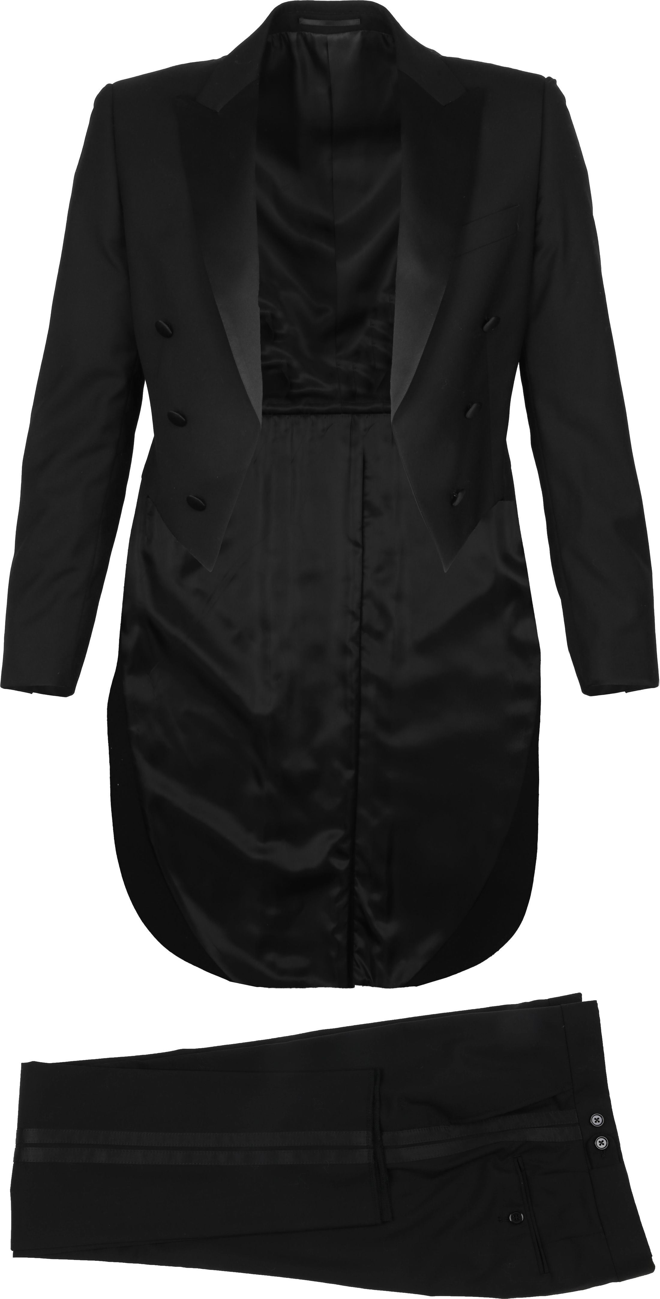 Suitable Frac Nero Rokkostuum Wol Slim Fit 