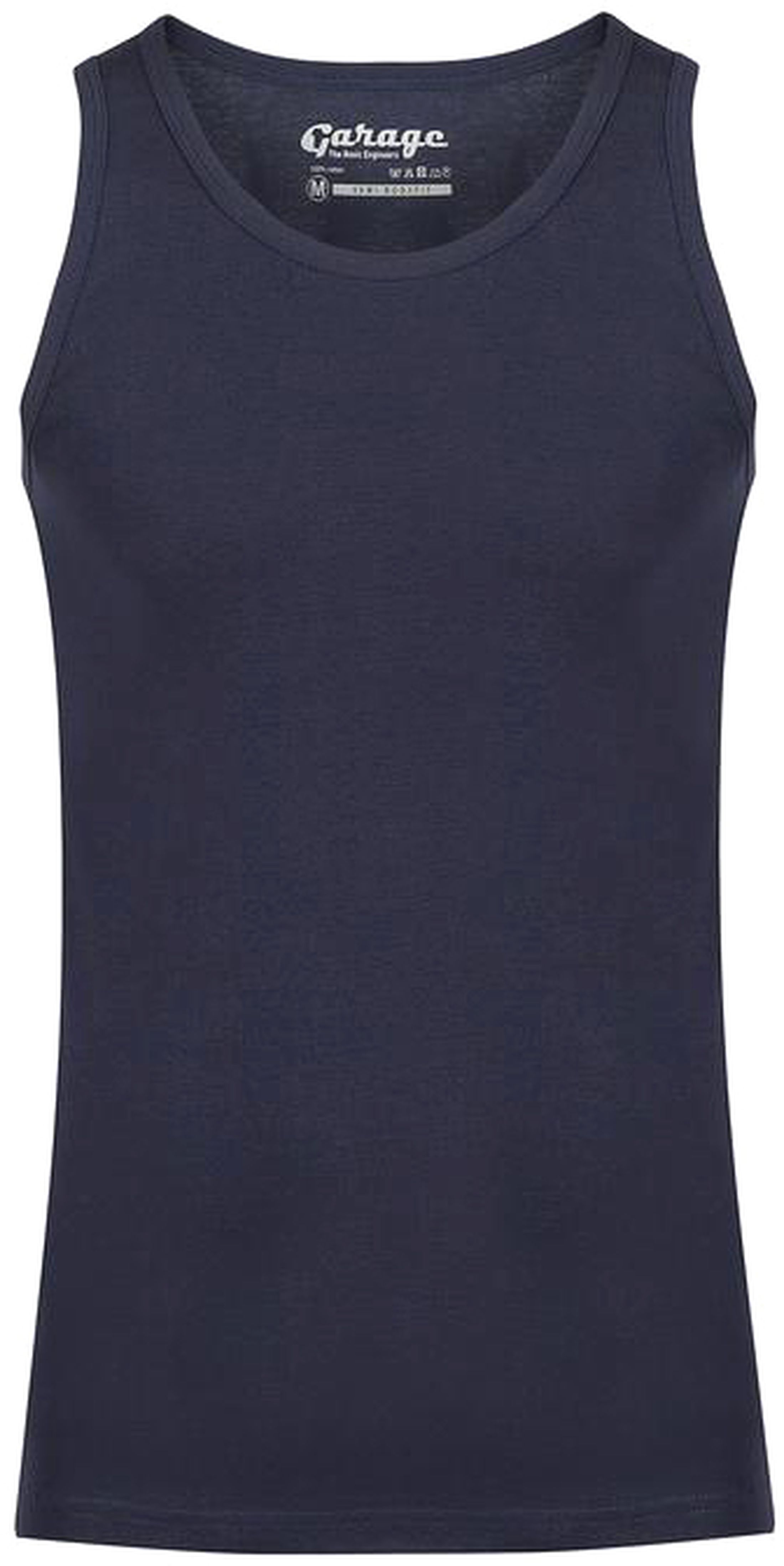 Køb Garage Stretch Basic Singlet Mørkeblå 0401-400 | Suitable