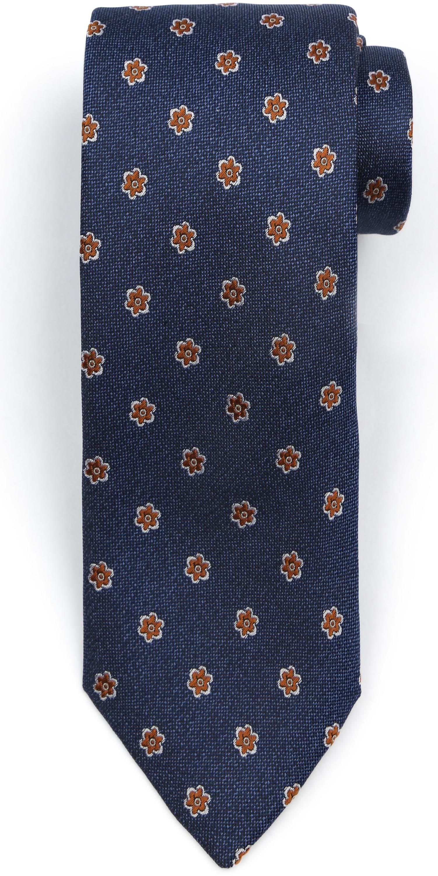 Suitable Tie Silk Flower Navy  order online | TI25-14 | Suitable Slovenia
