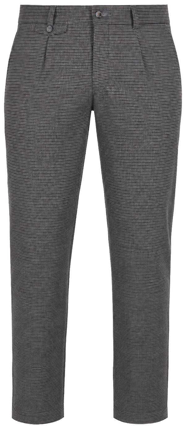 Suitable Spodnie Szary PA-STBL-PIFL-AW26.06 pepita 
