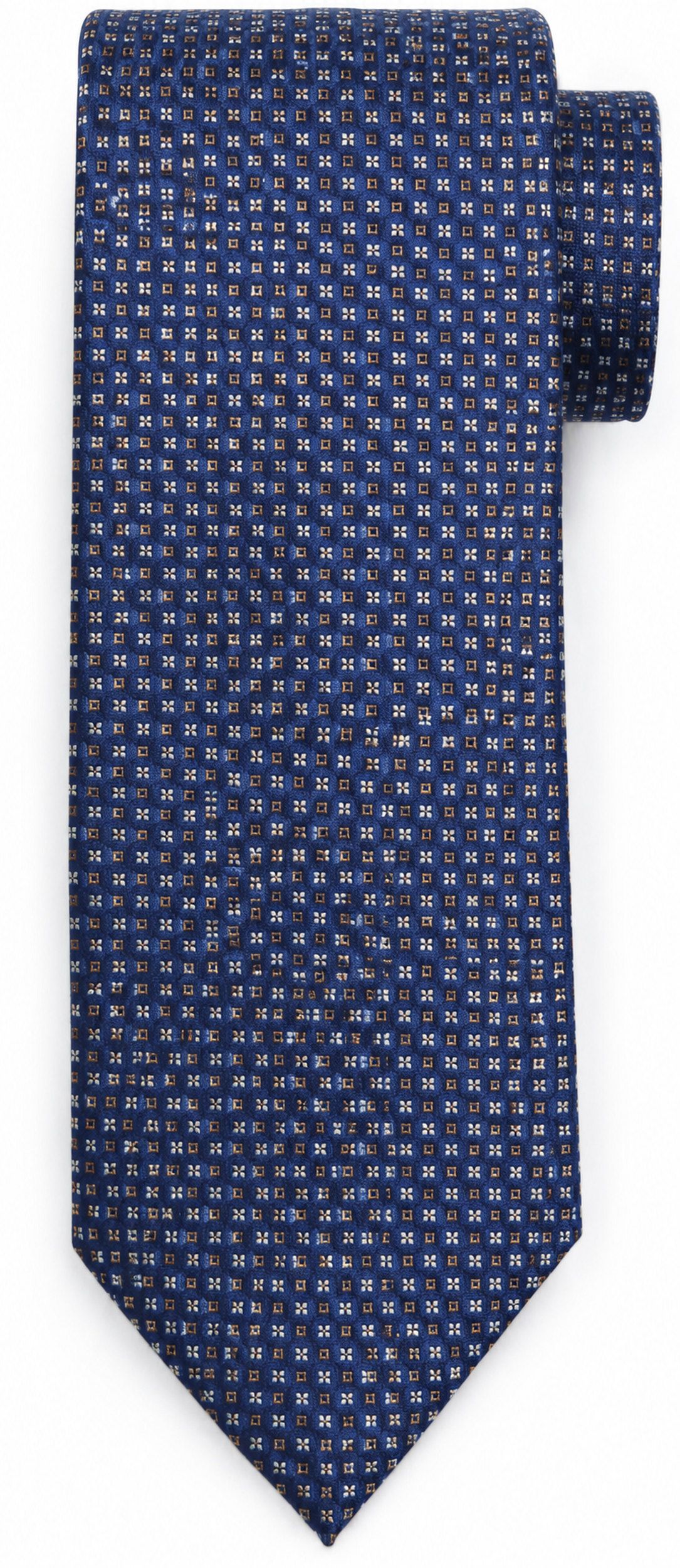 Suitable Cravate Soie Fantasydots Navy commander en ligne | TI26-21 | Suitable Luxembourg